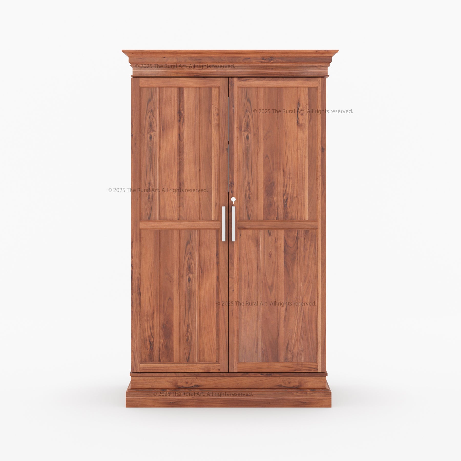 Melinda Solid Wood Bar Cabinet with Storage & Wine Rack