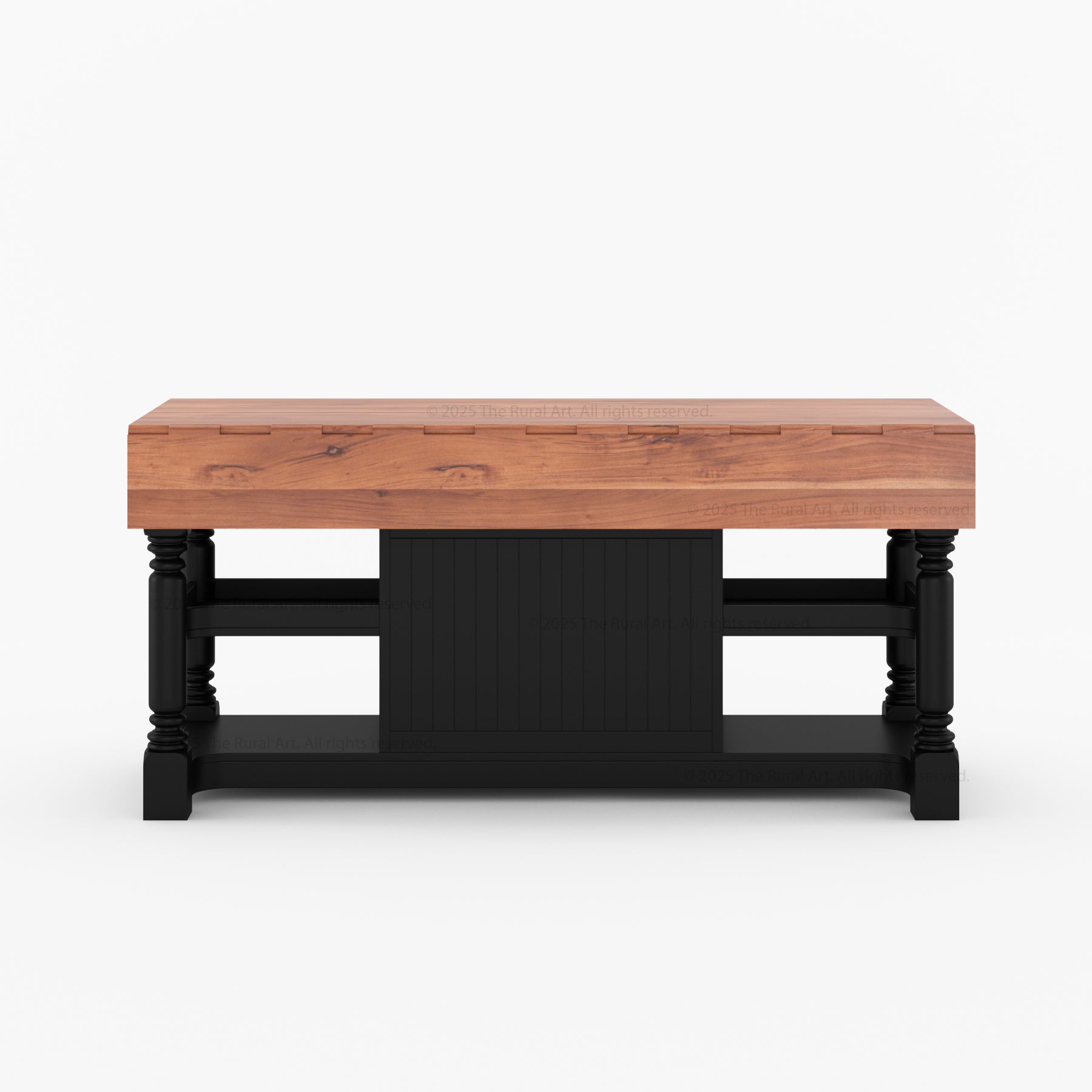 Davidson Solid Wood Drop-Leaf Kitchen Island With Optional Stools