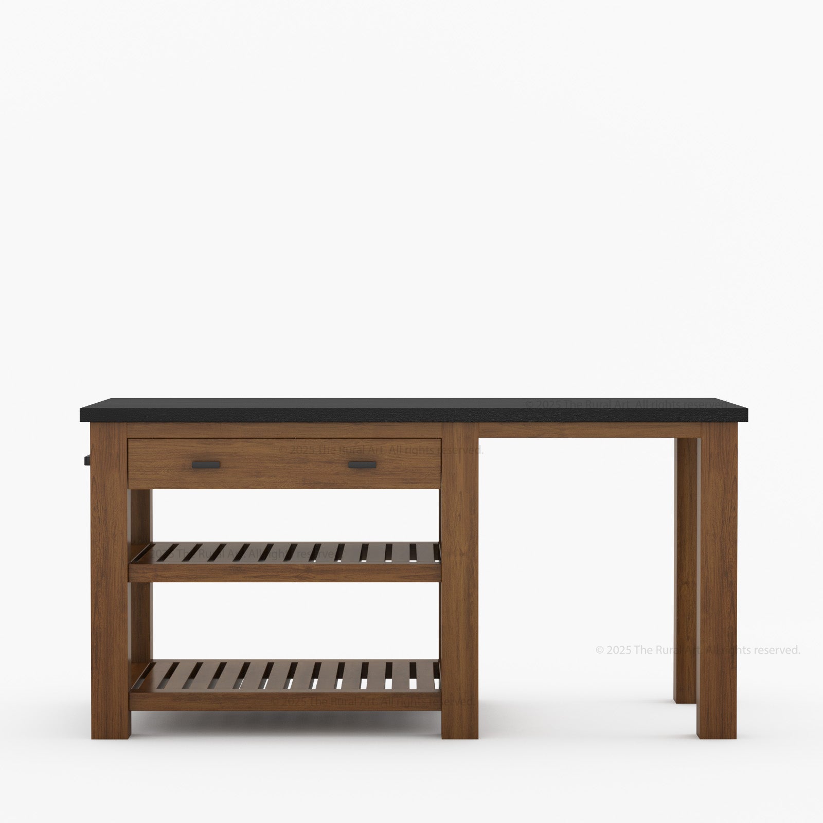 Castine Solid Wood Kitchen Island