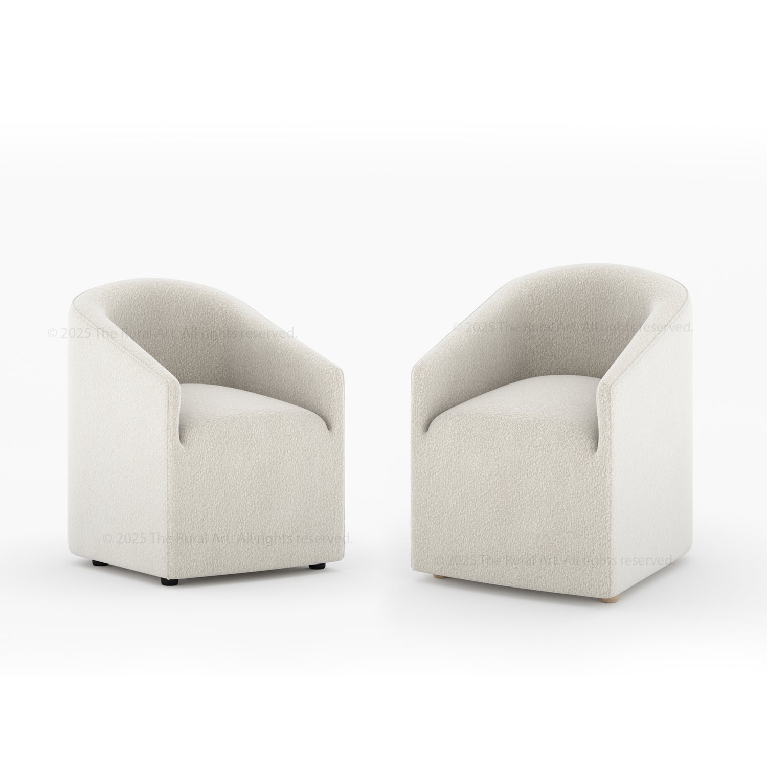 Philadelphia Curved Upholstered Dining & Accent Chair