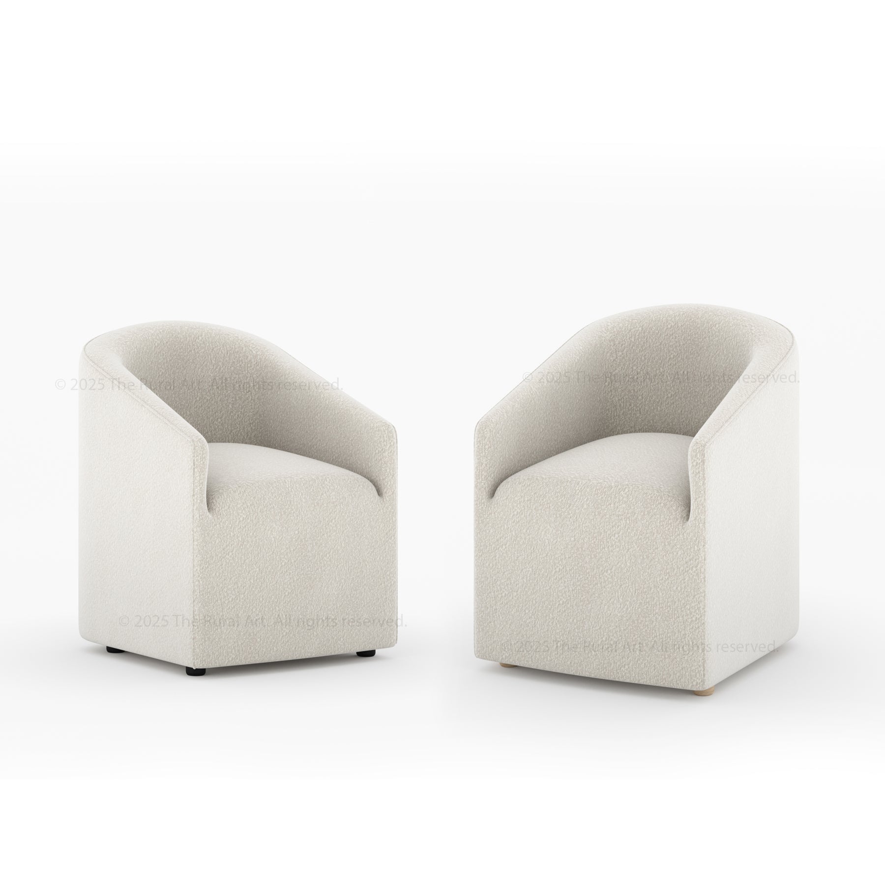 Philadelphia Curved Upholstered Dining & Accent Chair