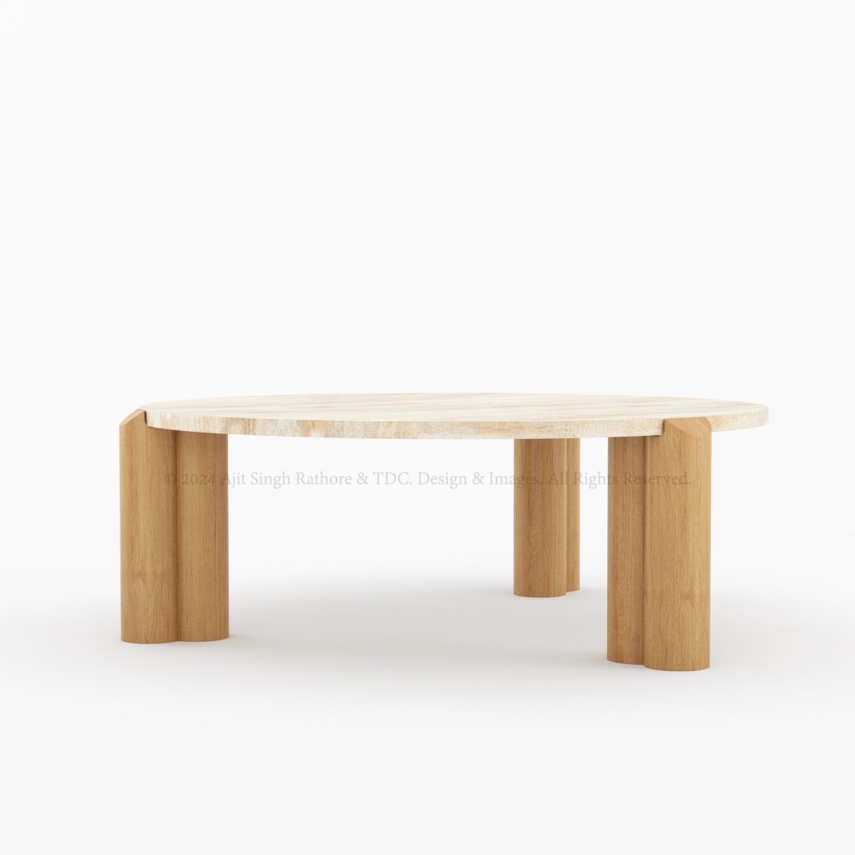 Seattle Marble Top Coffee Table