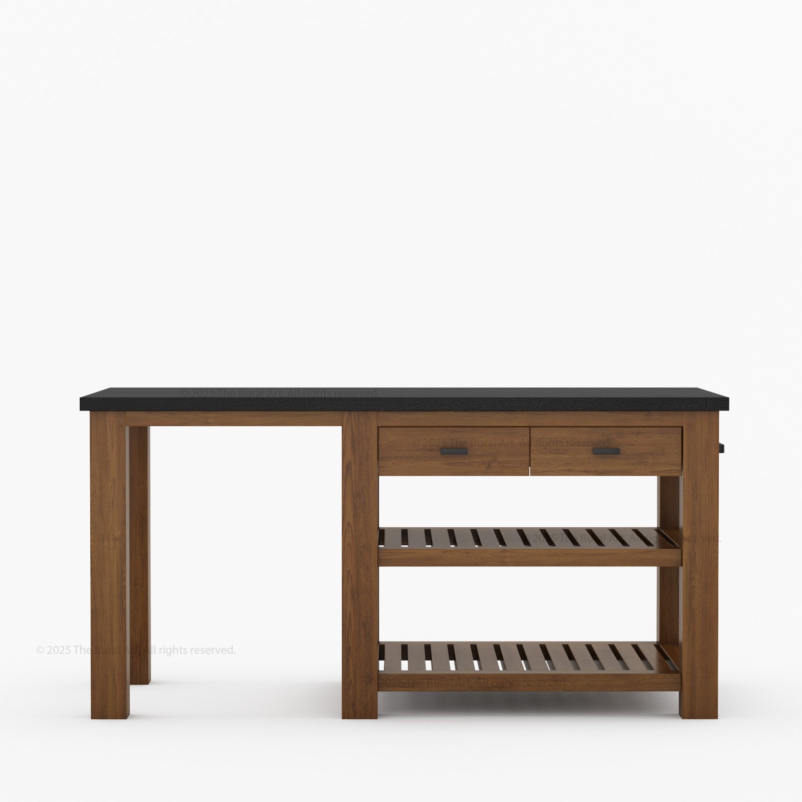 Castine Solid Wood Kitchen Island