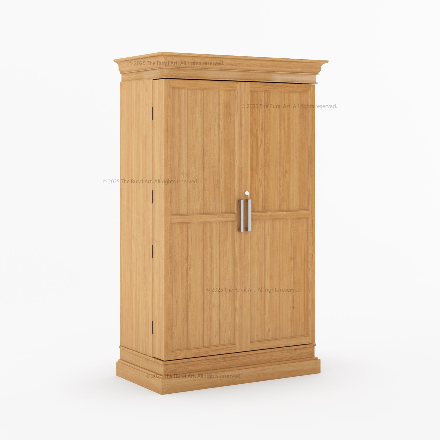 Melinda Solid Wood Bar Cabinet with Storage & Wine Rack