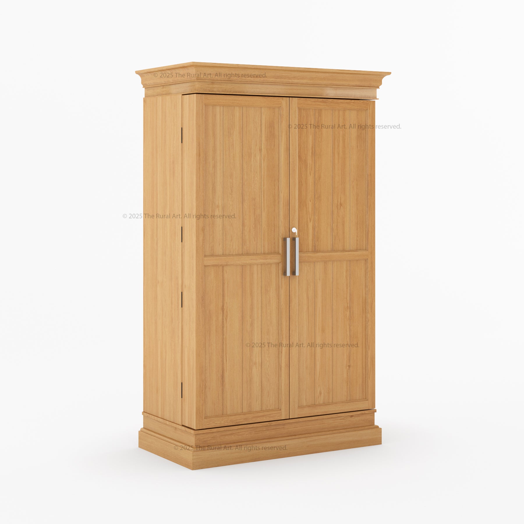 Melinda Solid Wood Bar Cabinet with Storage & Wine Rack