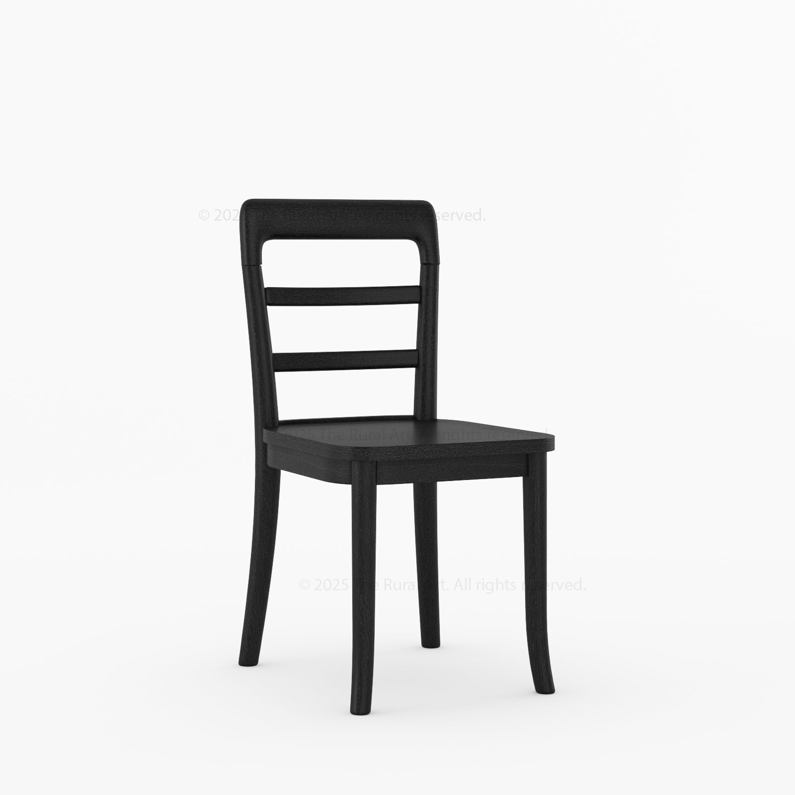 Manhattan Dual-Tone Solid Wood Pedestal Dining Table & Chair Set