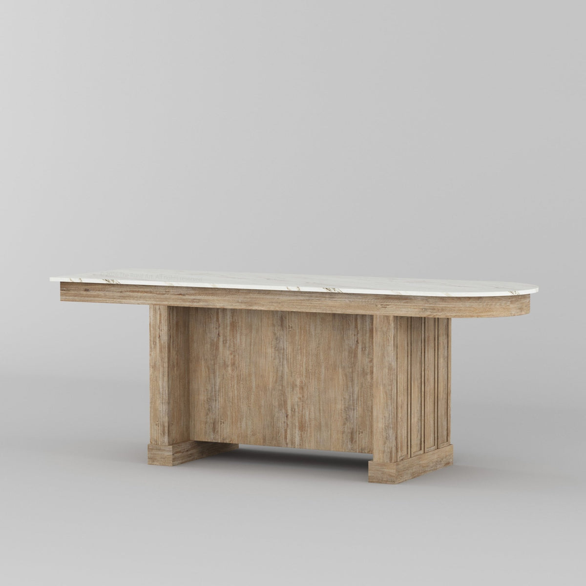 Portland Solid Wood Kitchen Island with Marble Countertop and Optional Stool Set
