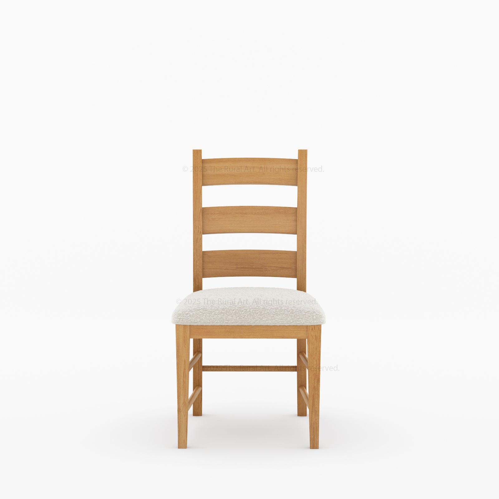 Goldfield Classic Solid Wood Dining Table & Ladder Back Chair Set