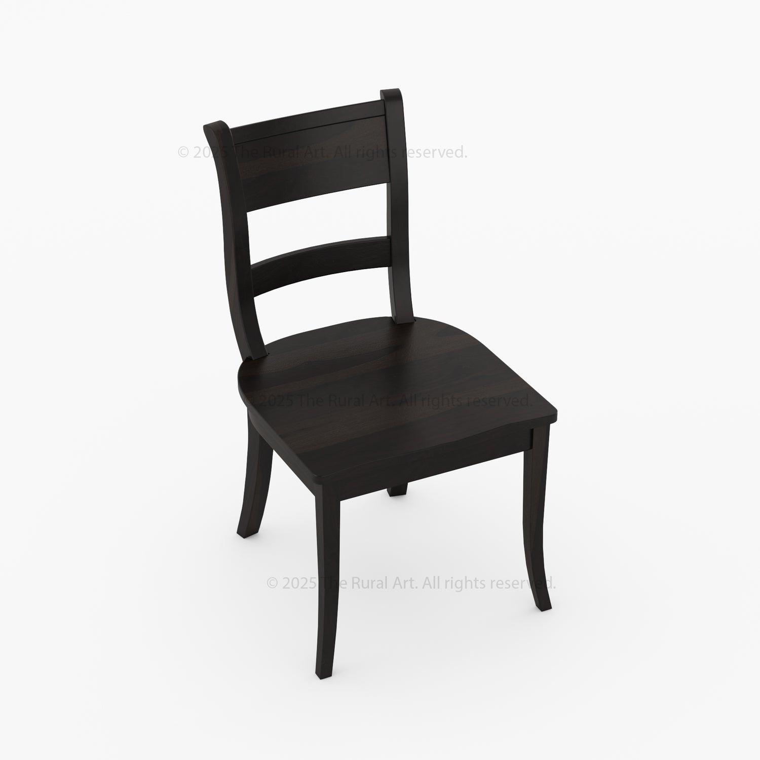 Benton Solid Wood Dining Chair Ladder-Back Design