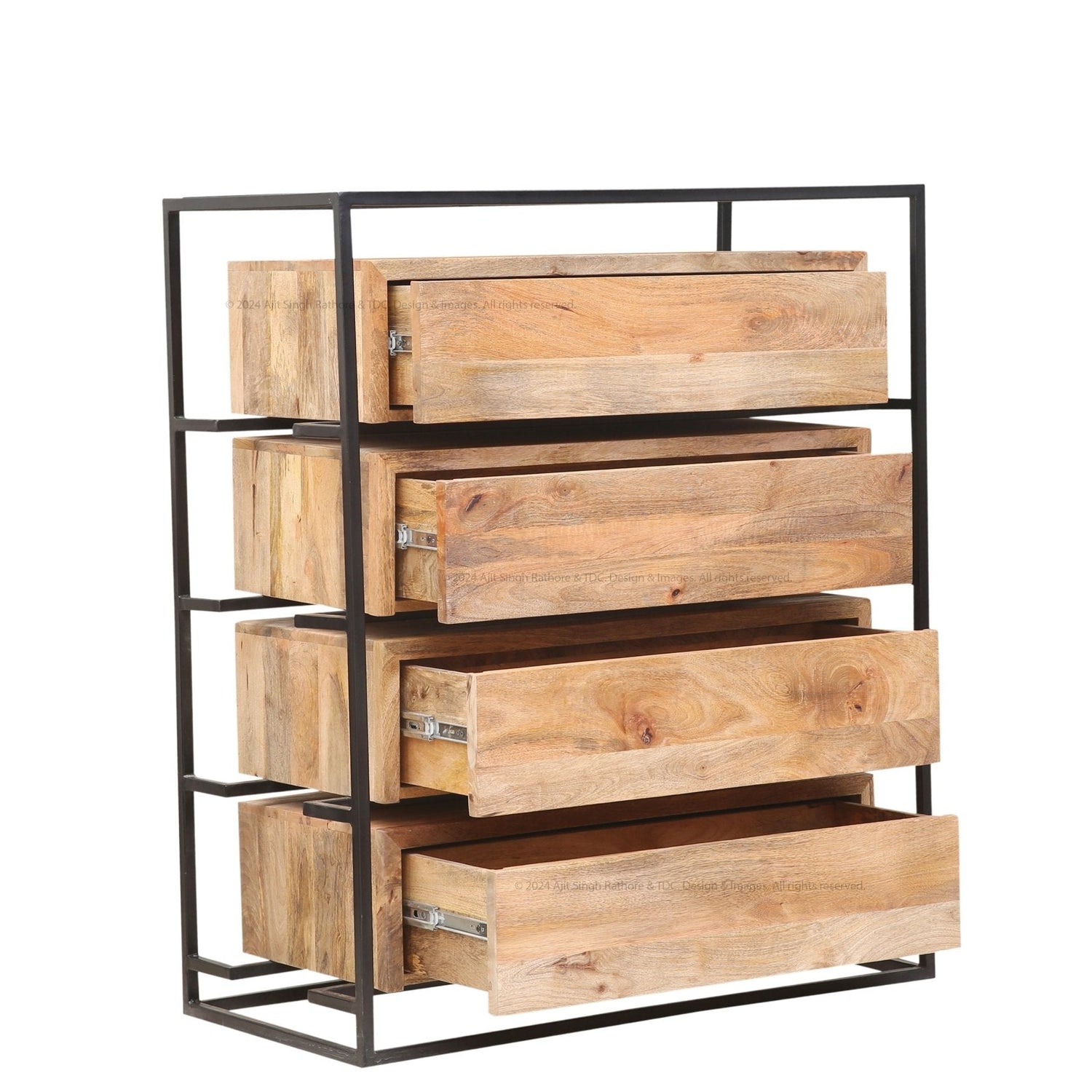 Victoria Industrial Chest of Drawers