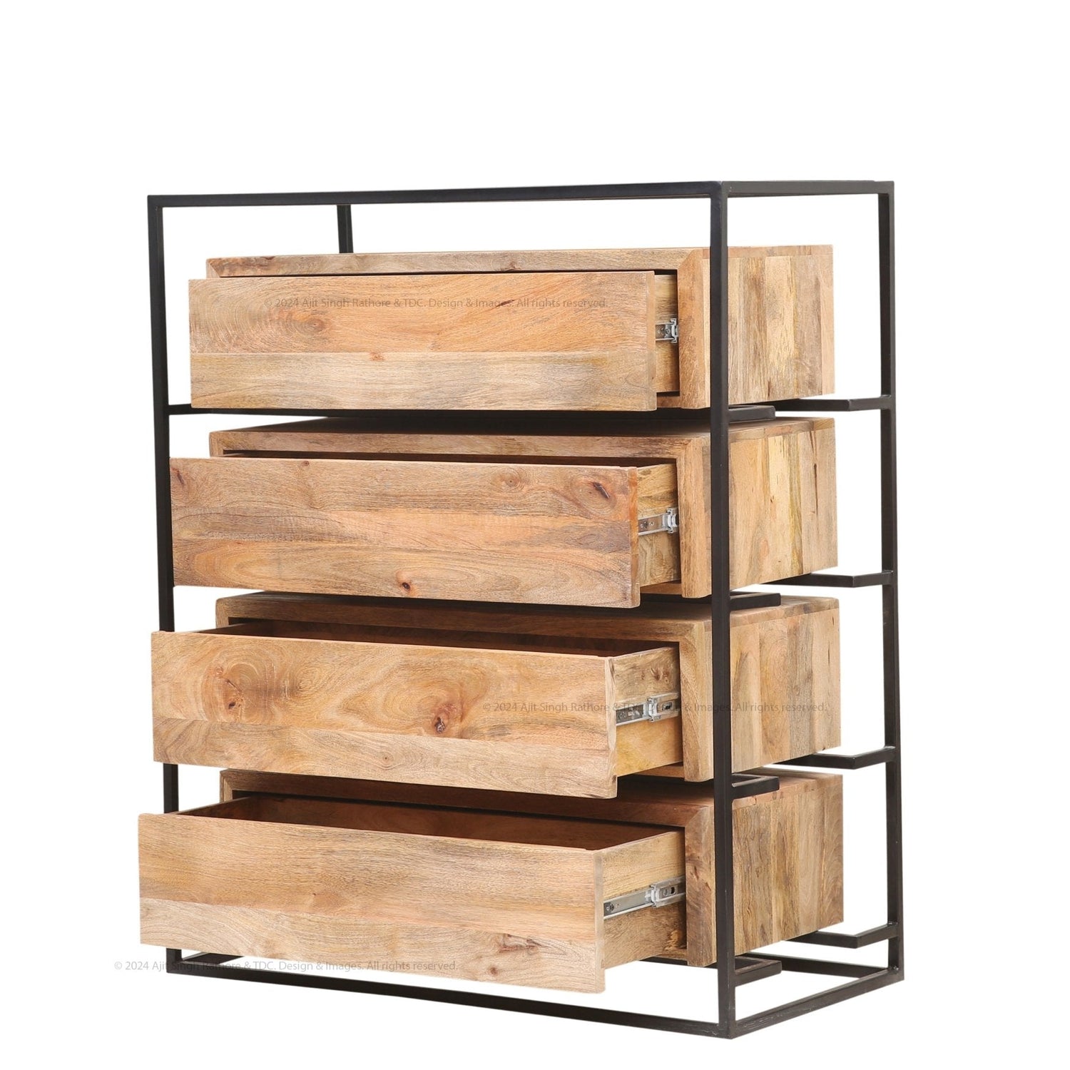 Victoria Industrial Chest of Drawers