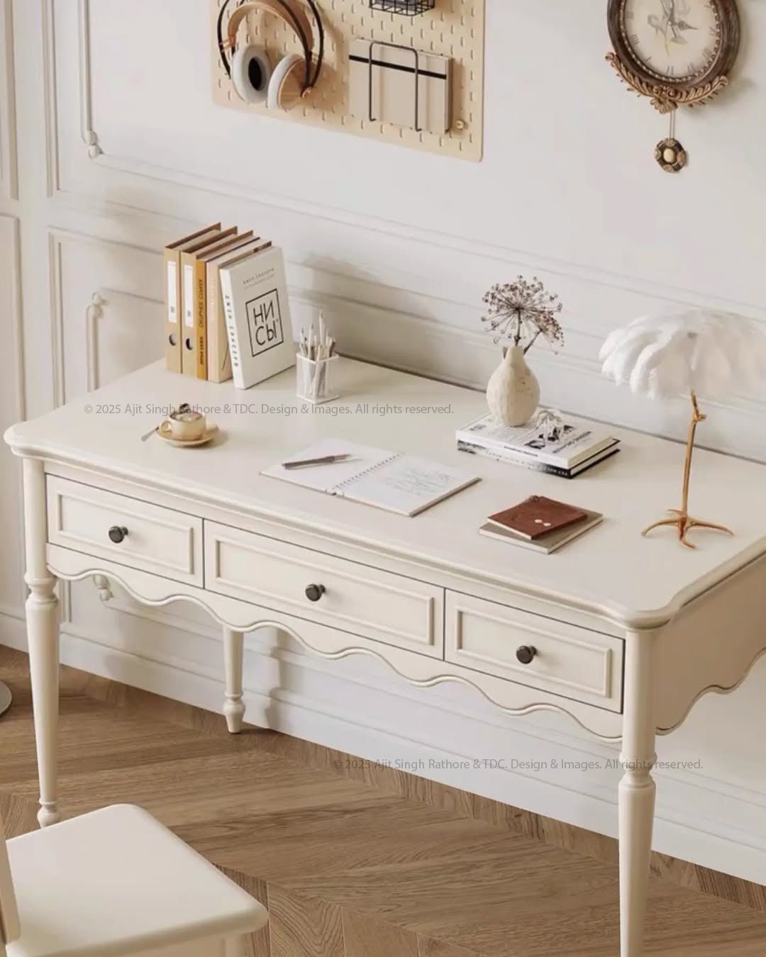 Birmingham Heirloom Writing Secretary Desk & Chair Set