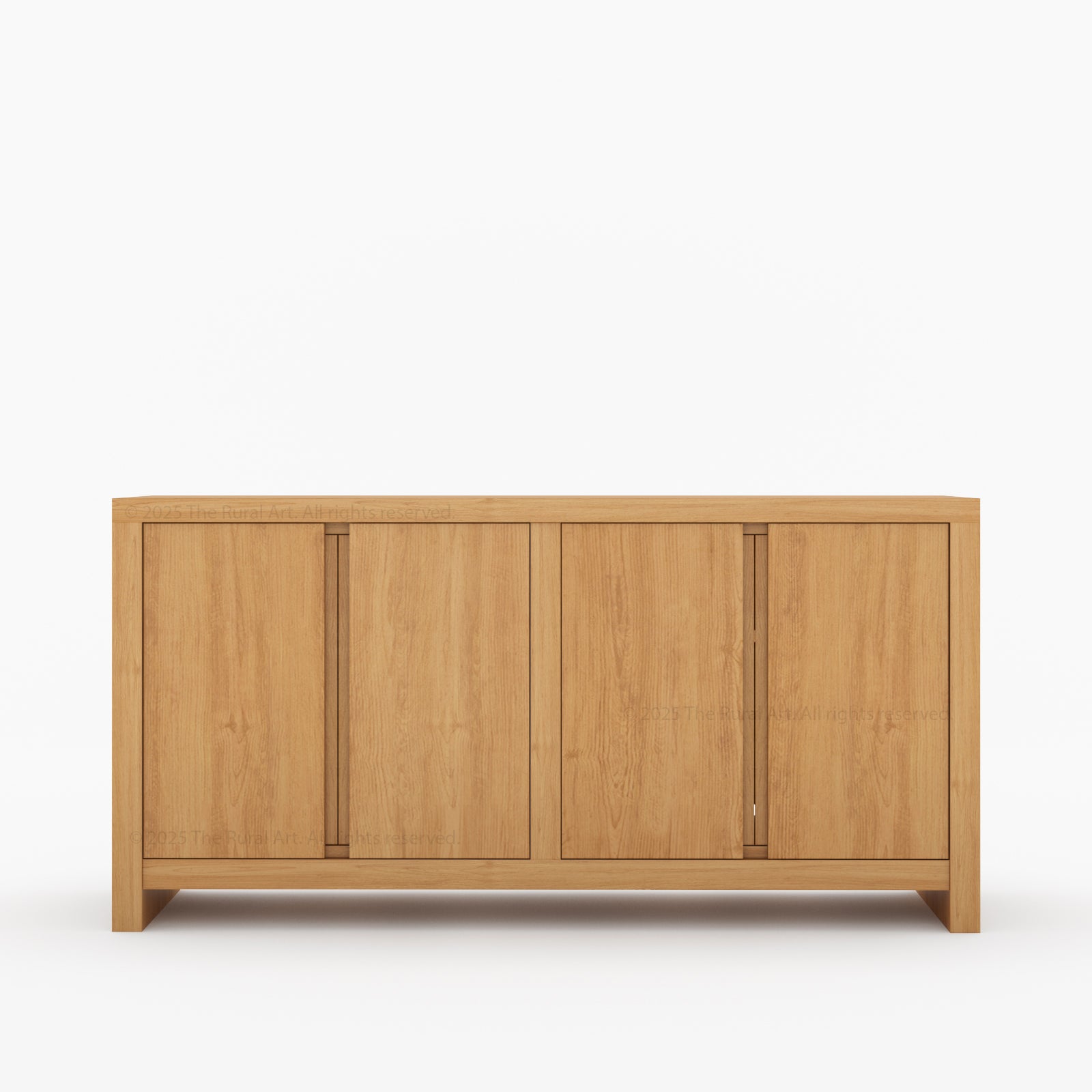 Fontana Modern Solid Wood Sideboard Buffets Cabinet