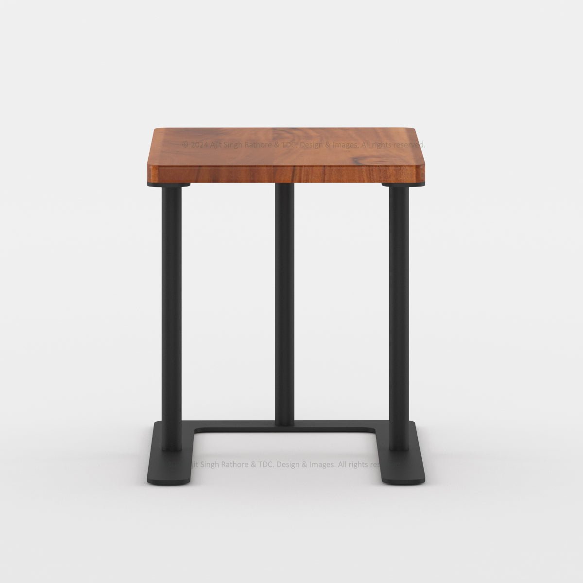 Prescott Solid Wood Living Room Set with 2 Tier Coffee Table