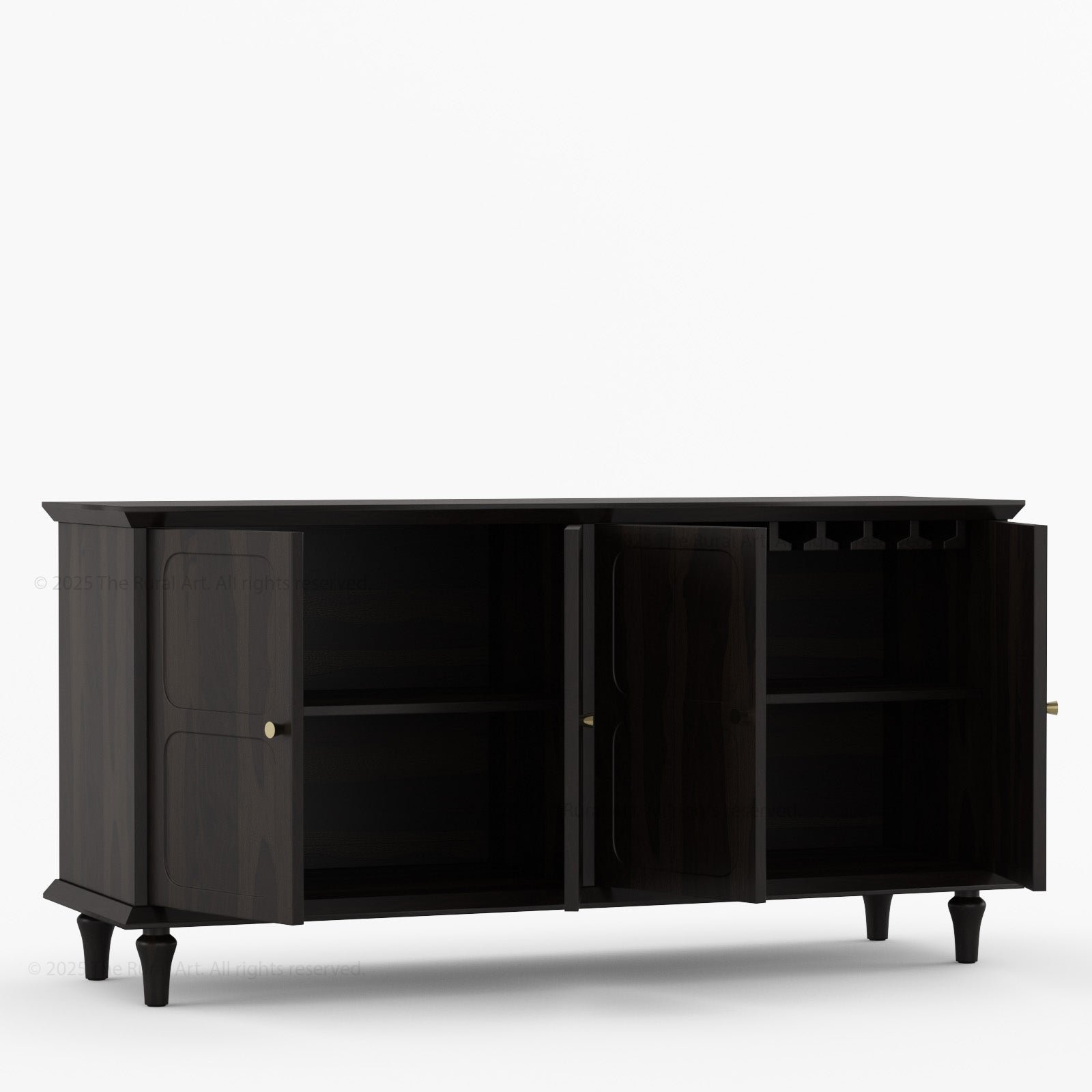 Atmore Wine Bar Sideboard Buffet Made in Solid Wood