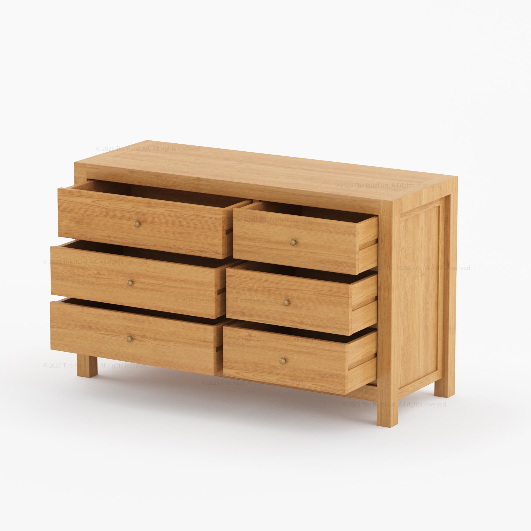 Orlando Solid Wood Canopy Platform Bedroom Set With Dresser, Nightstand, Bedside Bench & Mirror