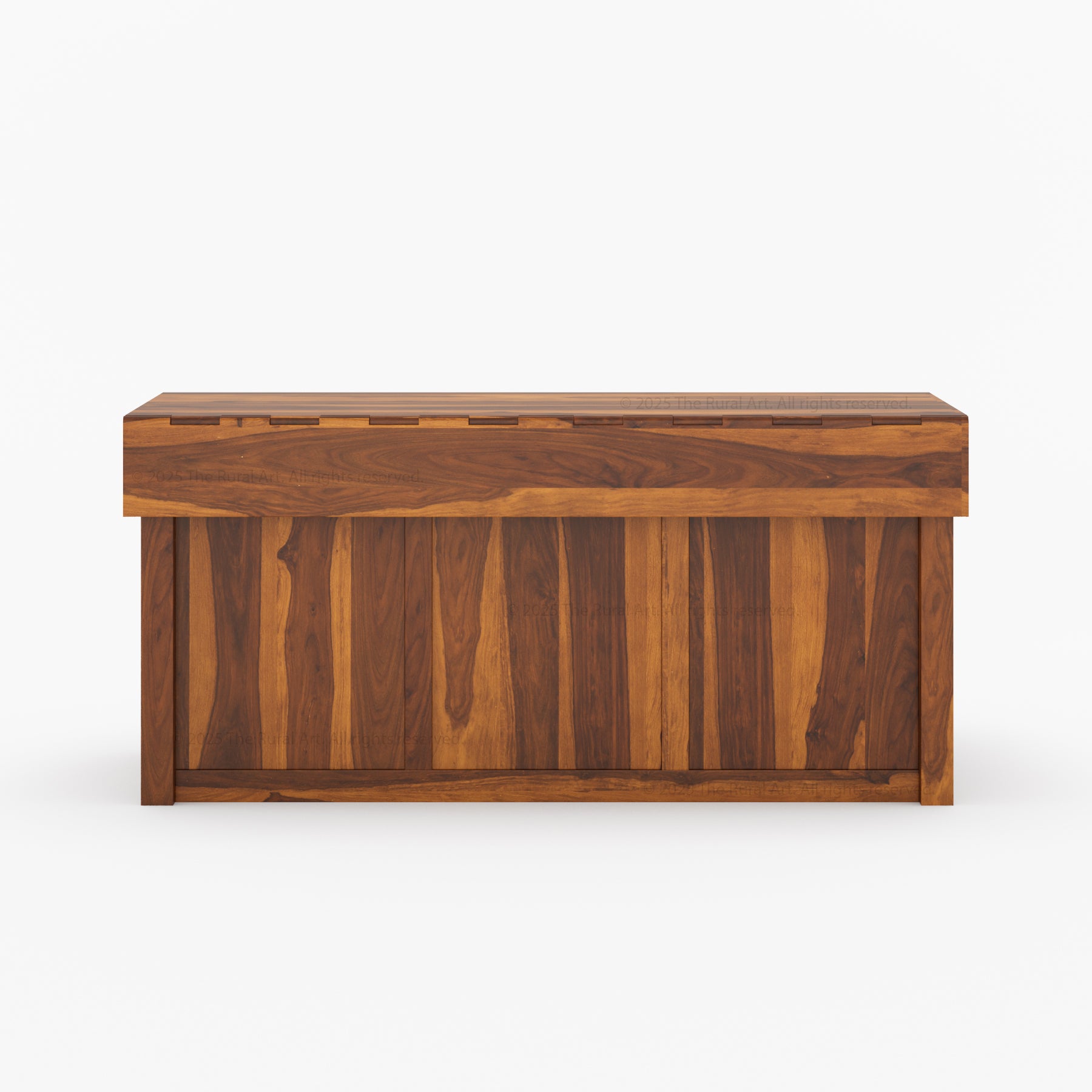 Tuscumbia Solid Wood Kitchen Island with Wine Refrigerator Space & Drop Leaf