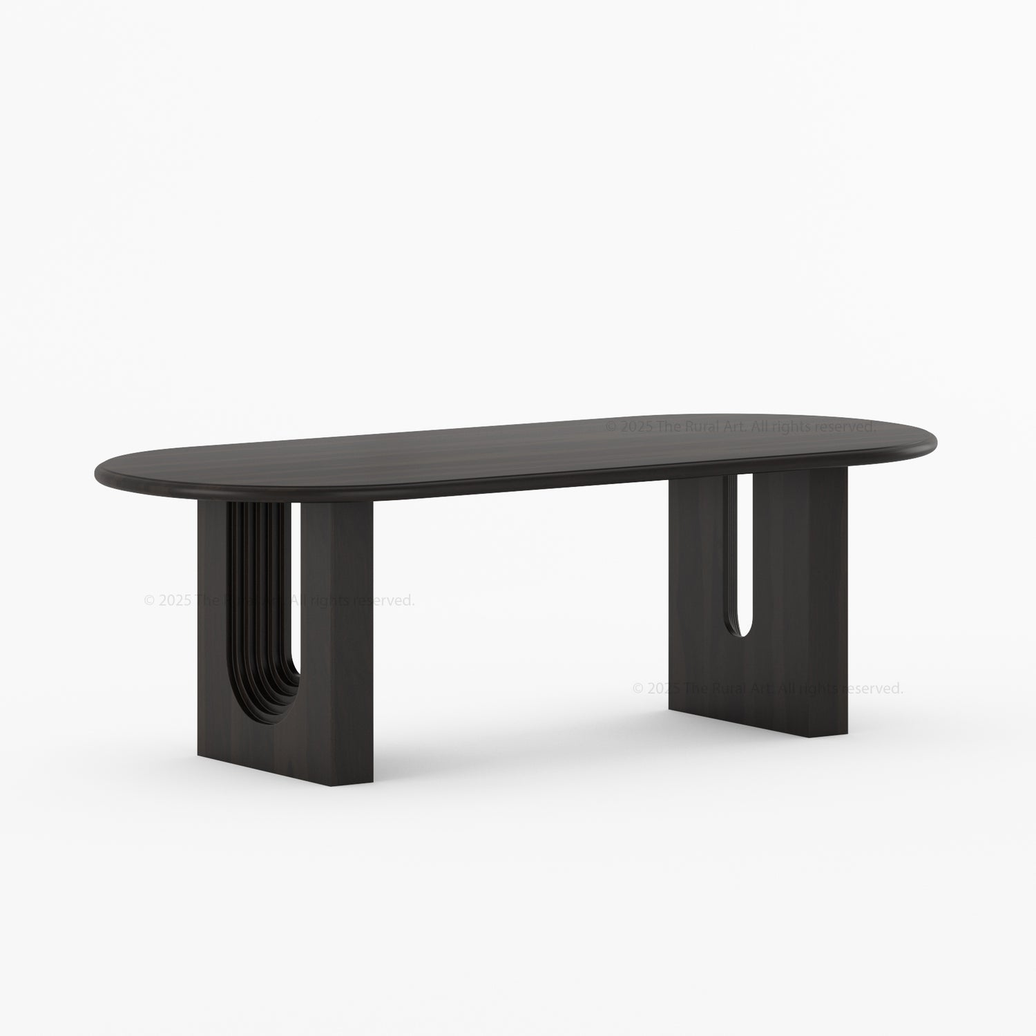 Philadelphia Modern Dining Table with Arched  legs