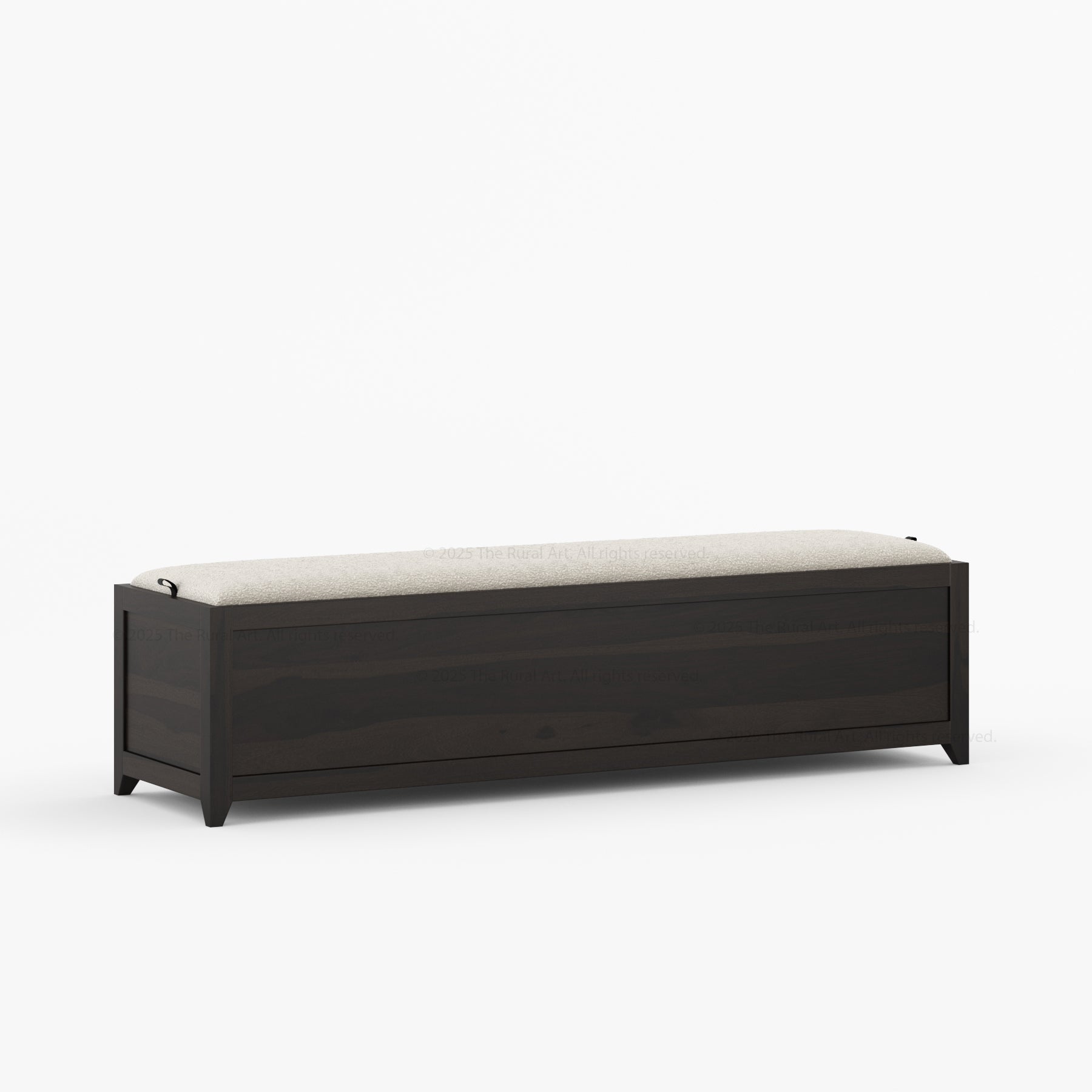 Baytown Solid Wood Bedside Storage Bench with Lift Top