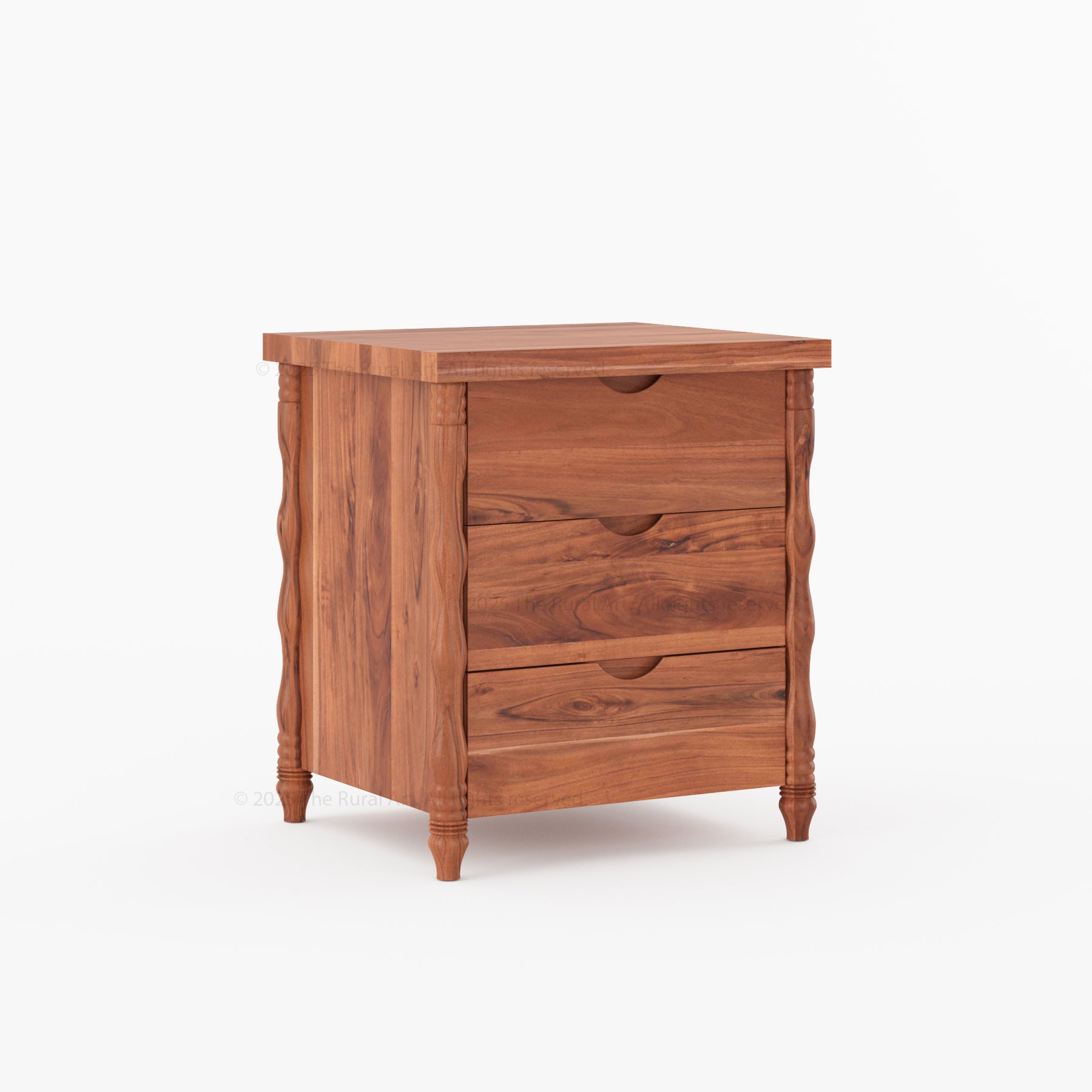 Jasper Heritage Turned-Leg Nightstand