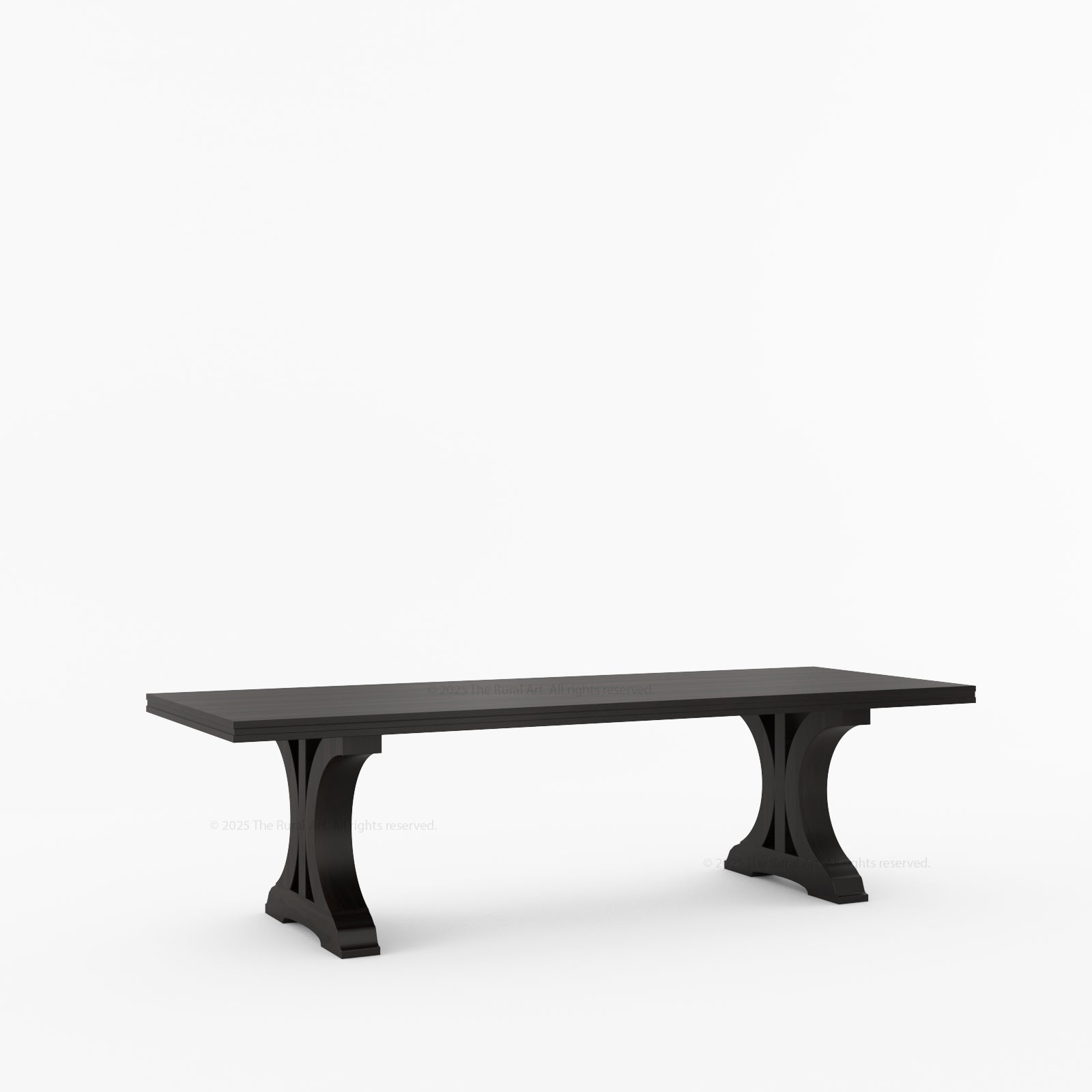 Sherman Solid Wood Pedestal Dining Table For 4 to 12 People