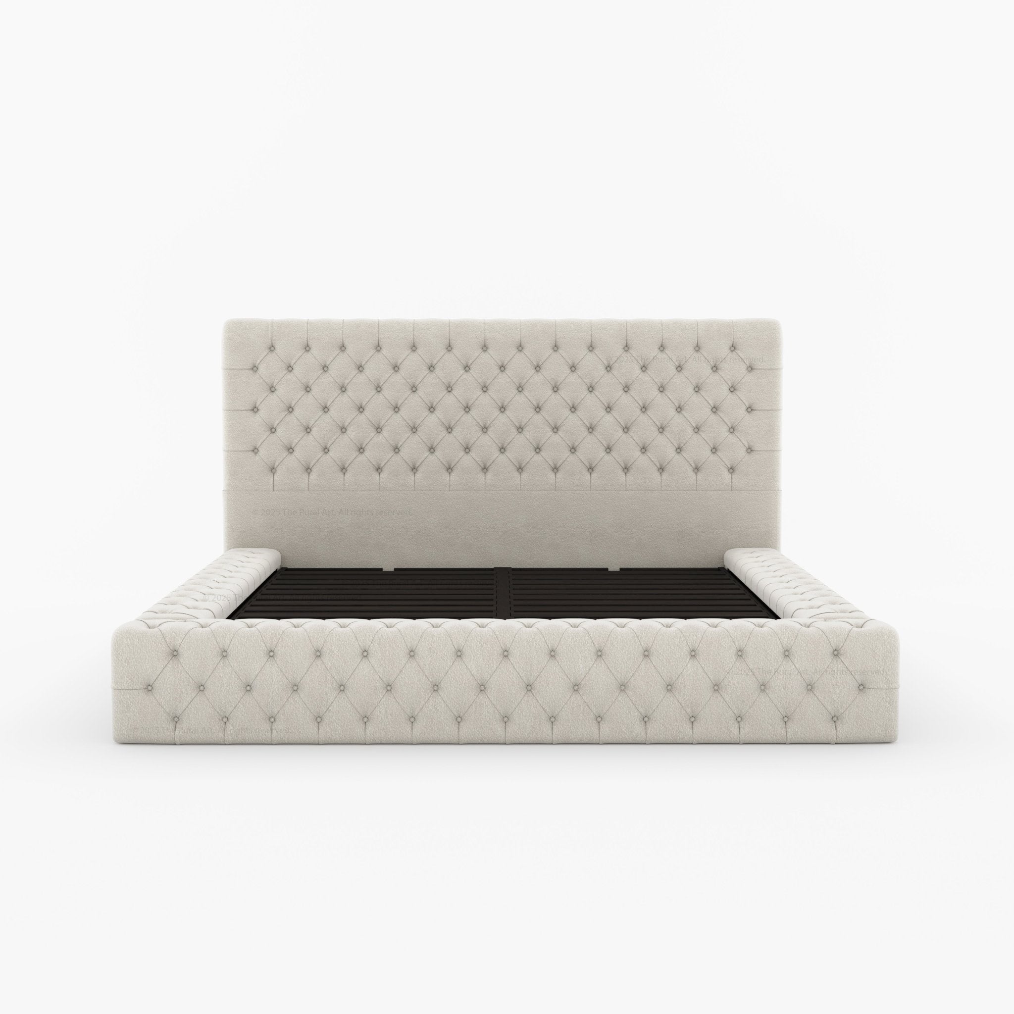 Sebring Boucle Upholstered Bed