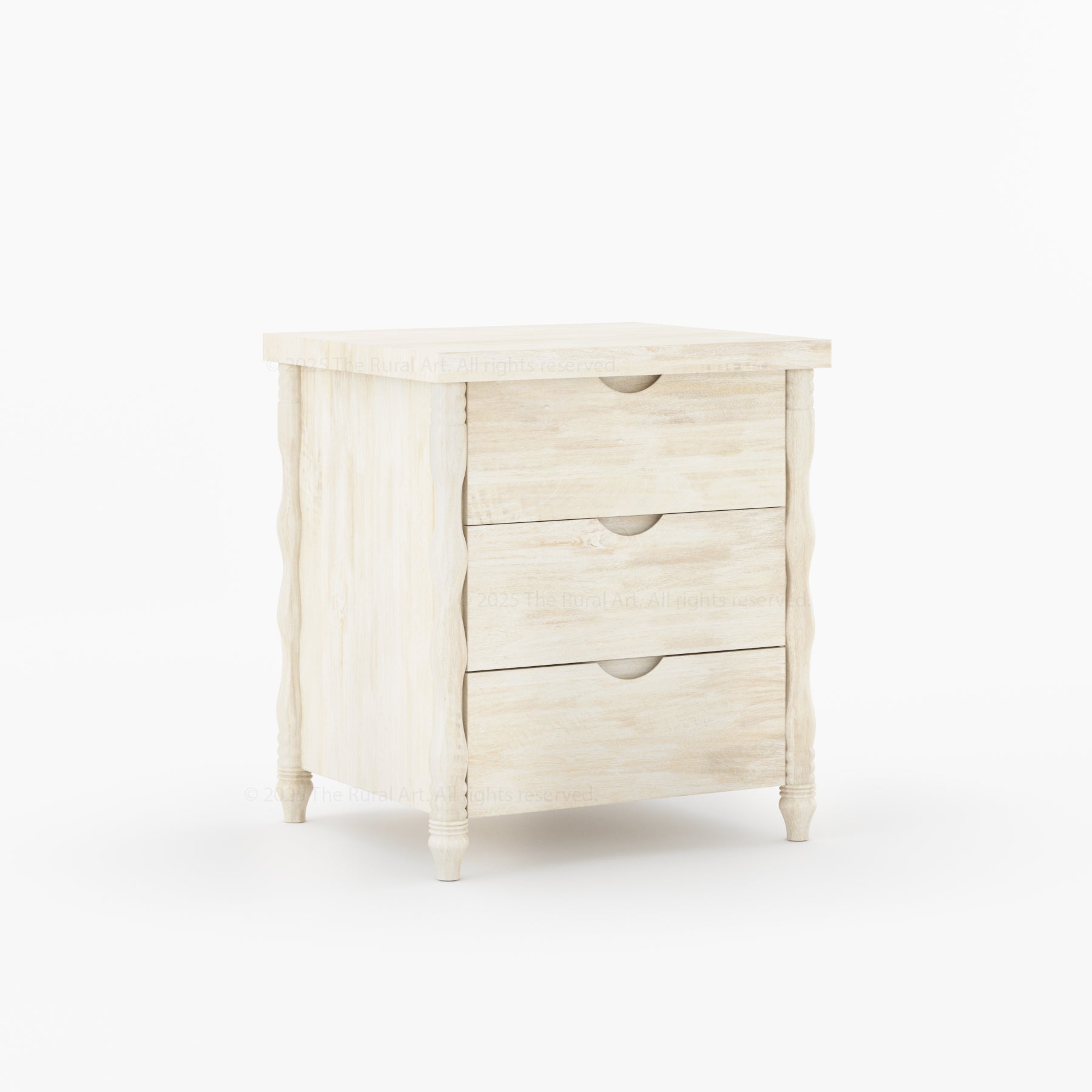 Jasper Heritage Turned-Leg Nightstand