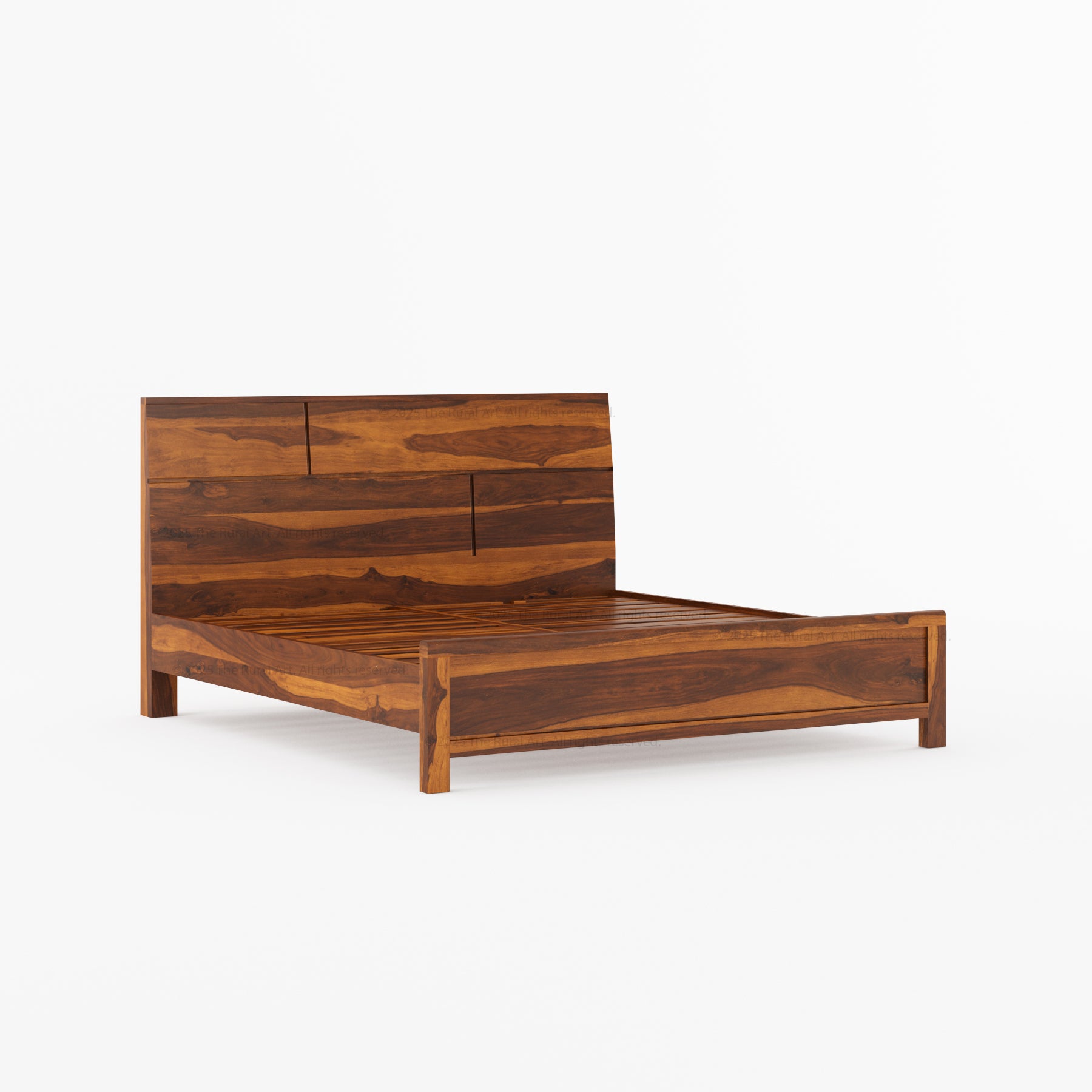 Princeton Bedroom Collection with Geometric Wood Detailing