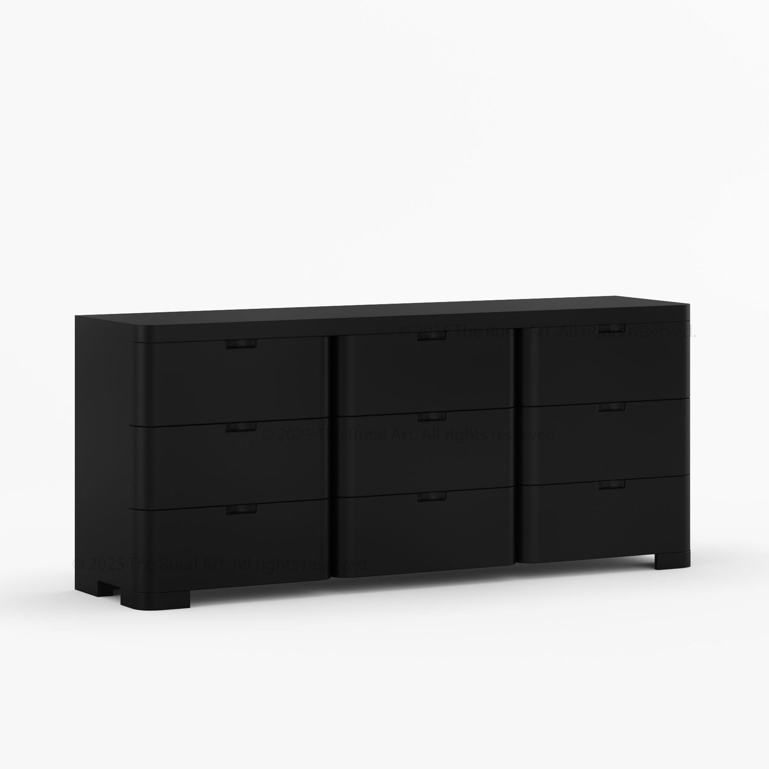 Beverly 6-Drawer Dresser | Solid Wood with Rounded Corners