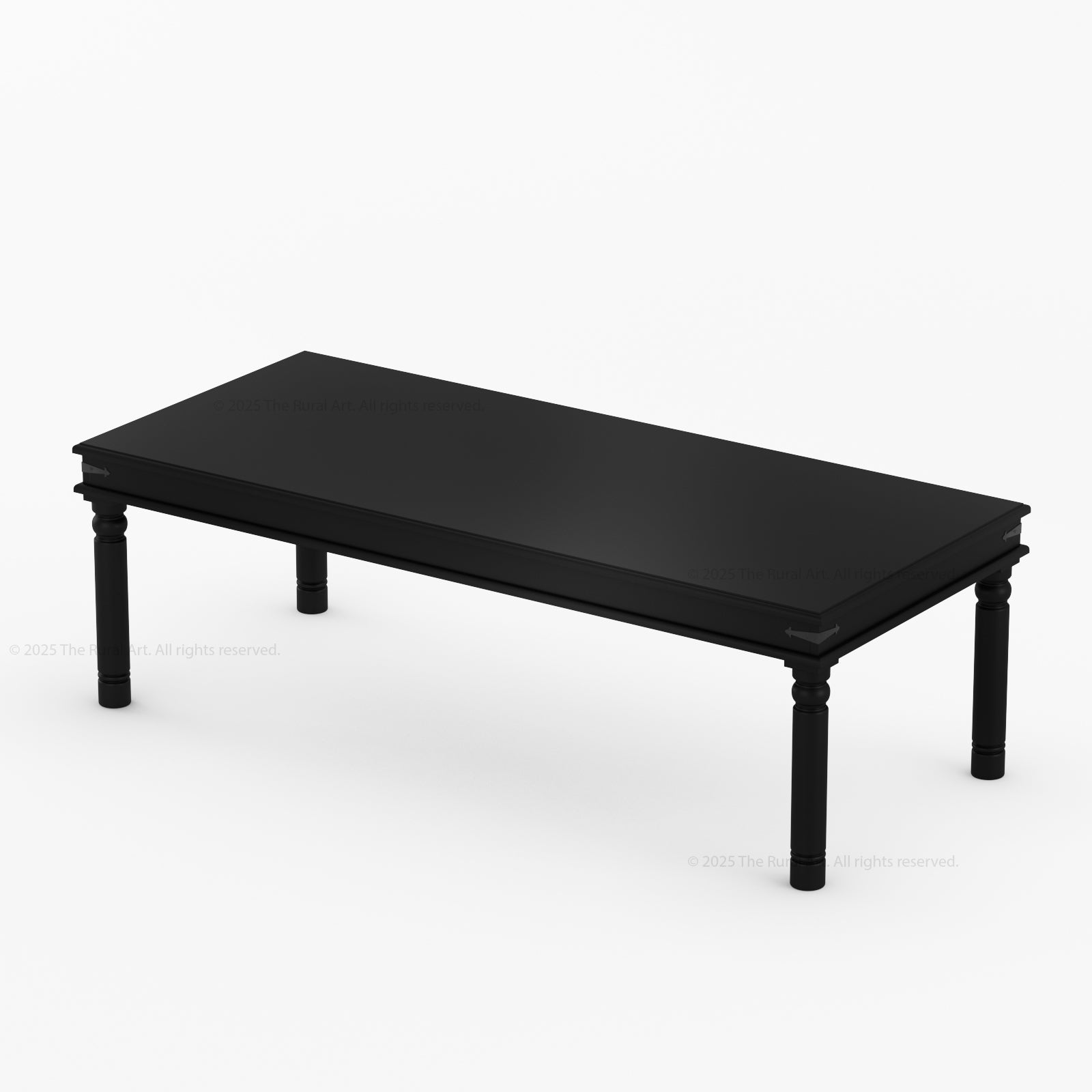 Naples Traditional Rustic Solid Wood Dining Table