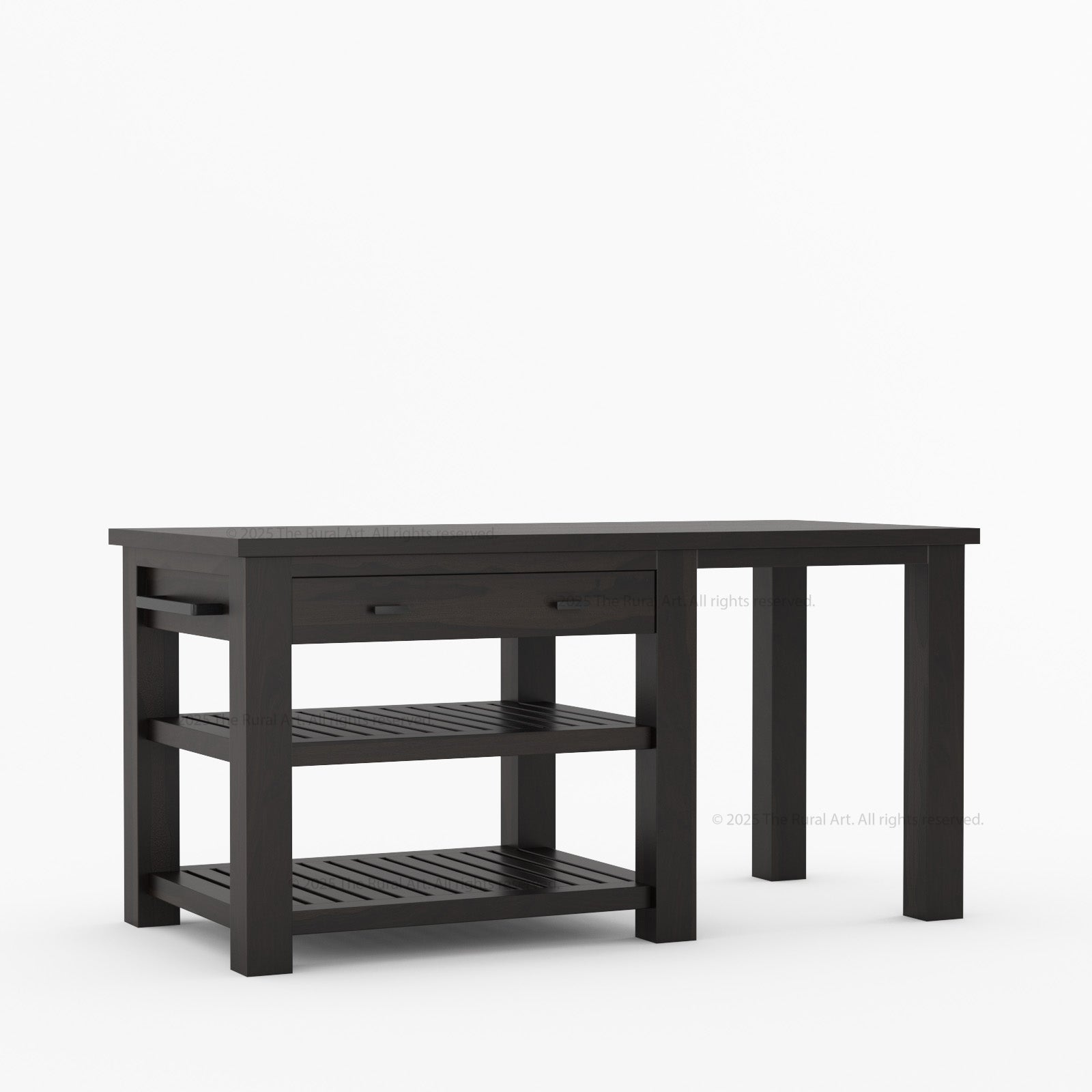 Castine Solid Wood Kitchen Island