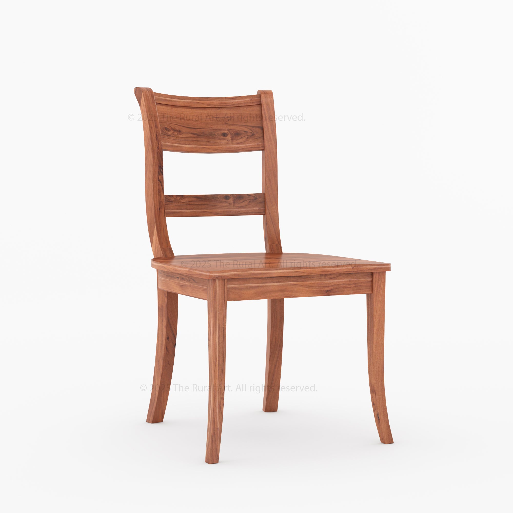Benton Solid Wood Dining Chair Ladder-Back Design