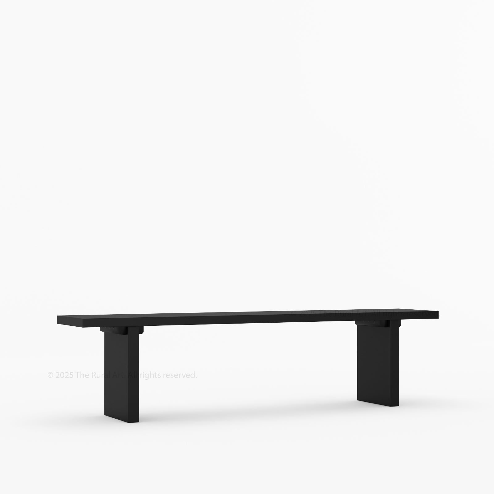 Fontana Modern Scandinavian Solid Wood Dining Bench