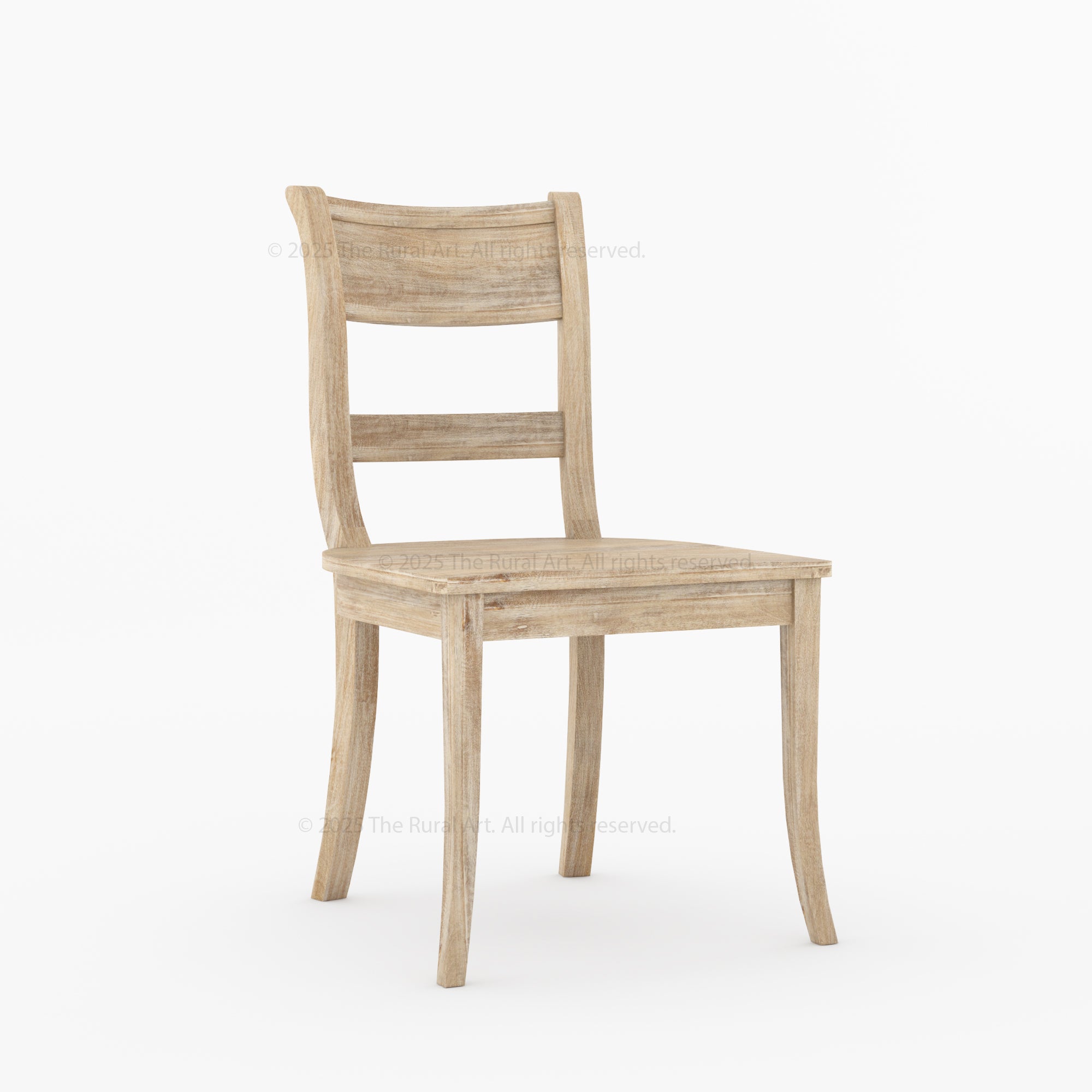 Benton Solid Wood Dining Chair Ladder-Back Design