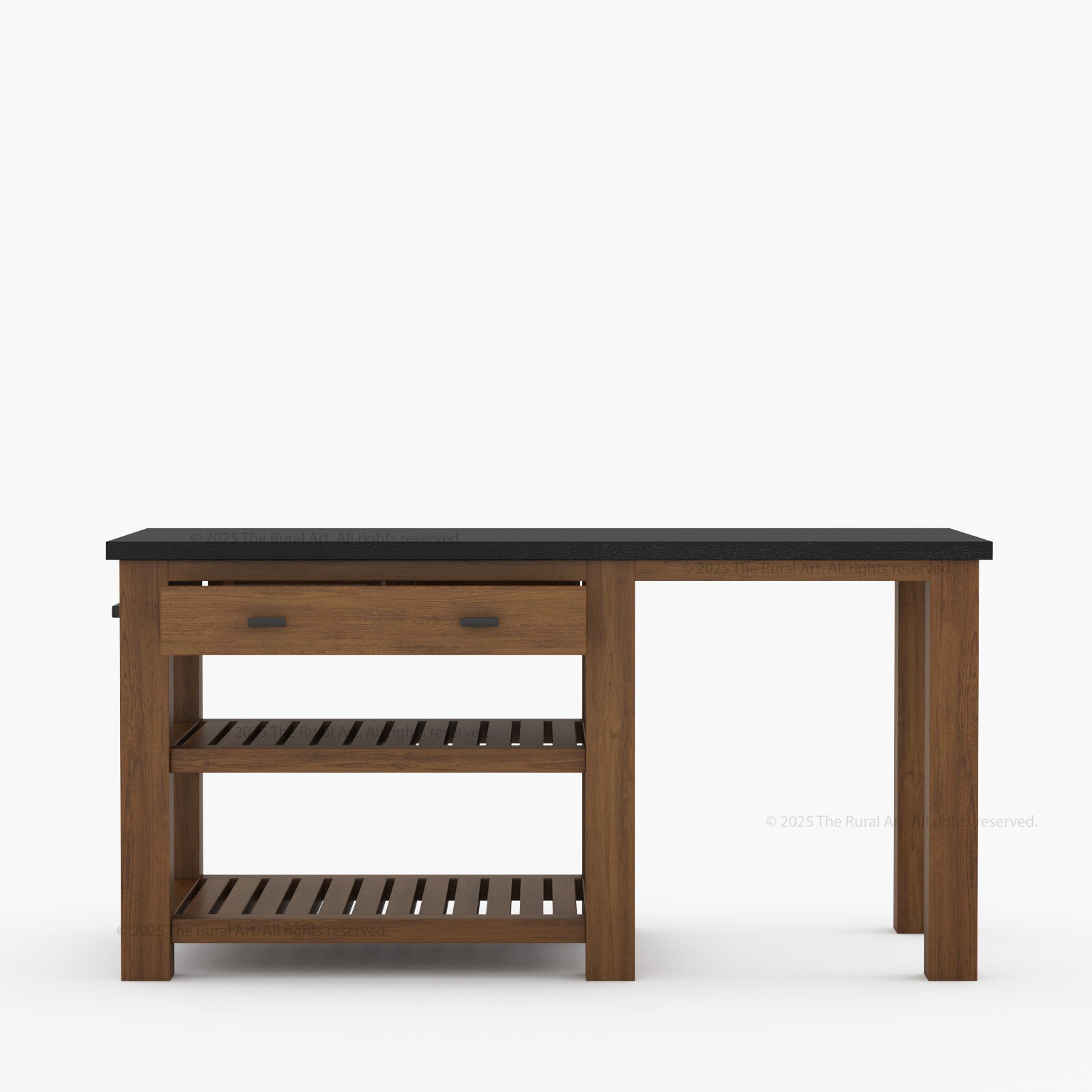 Castine Solid Wood Kitchen Island