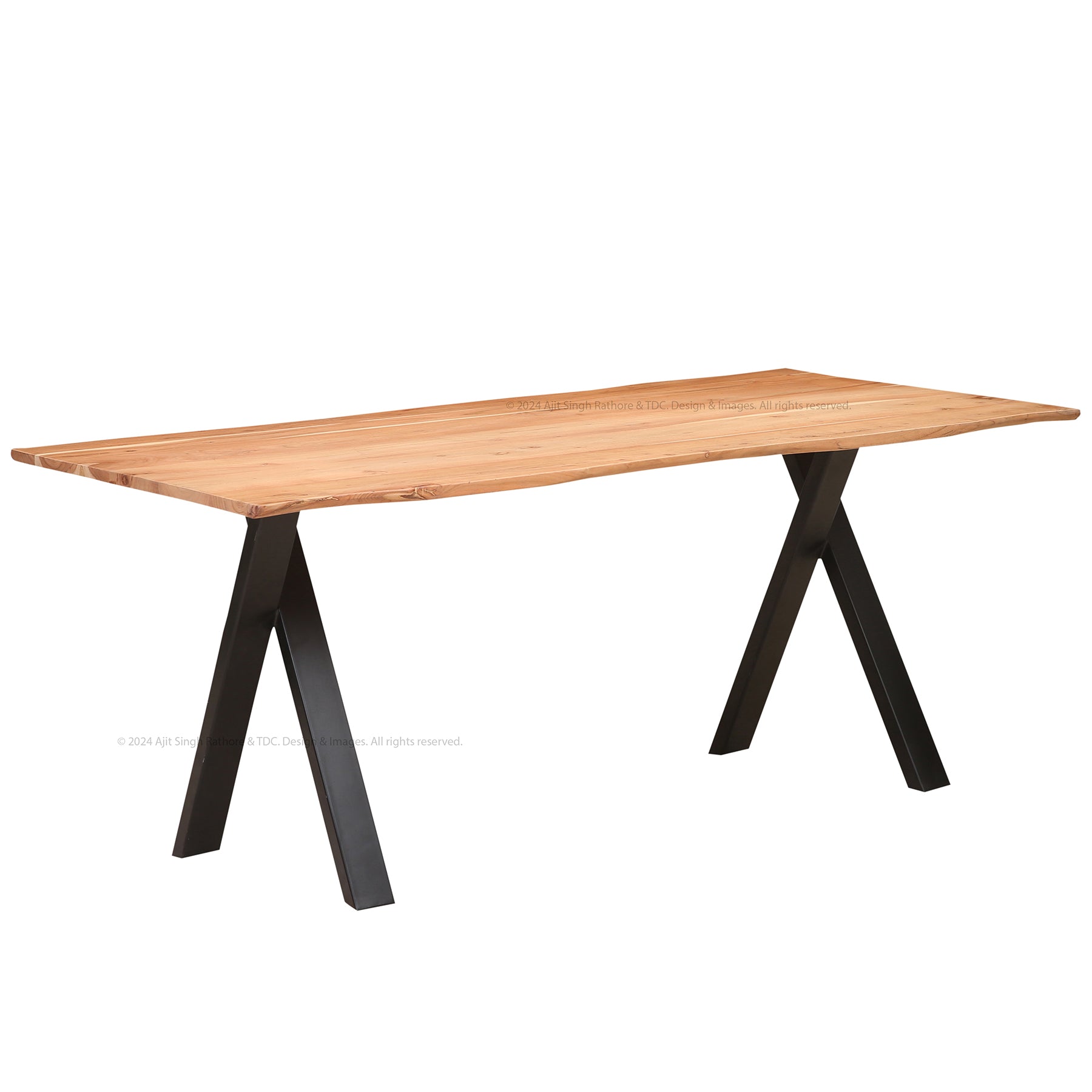 Newburgh - Solid Wood Live Edge Dining Table