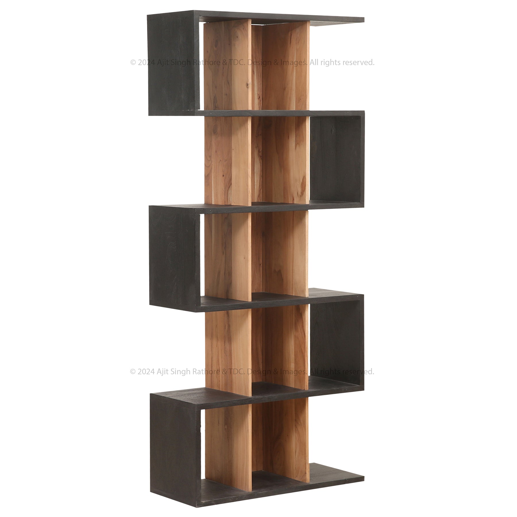 Windsor Contemporary Solid Wood Bookshelf