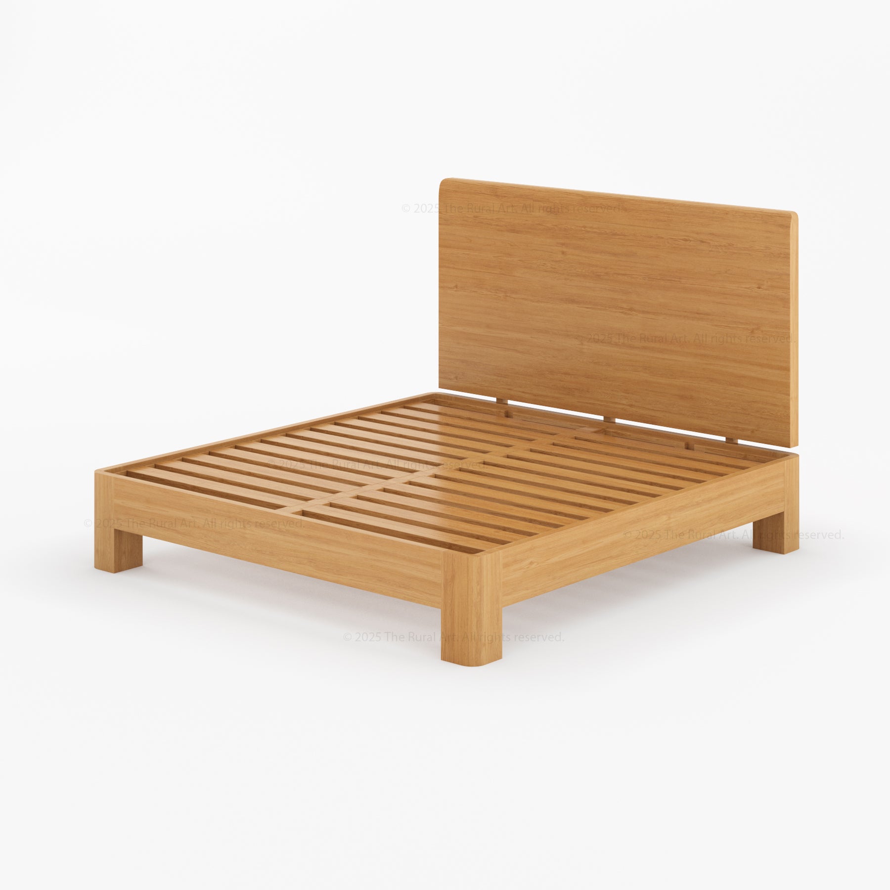 Levittown 6-Piece Solid Wood Bedroom Set with Bed, Bench & Storage