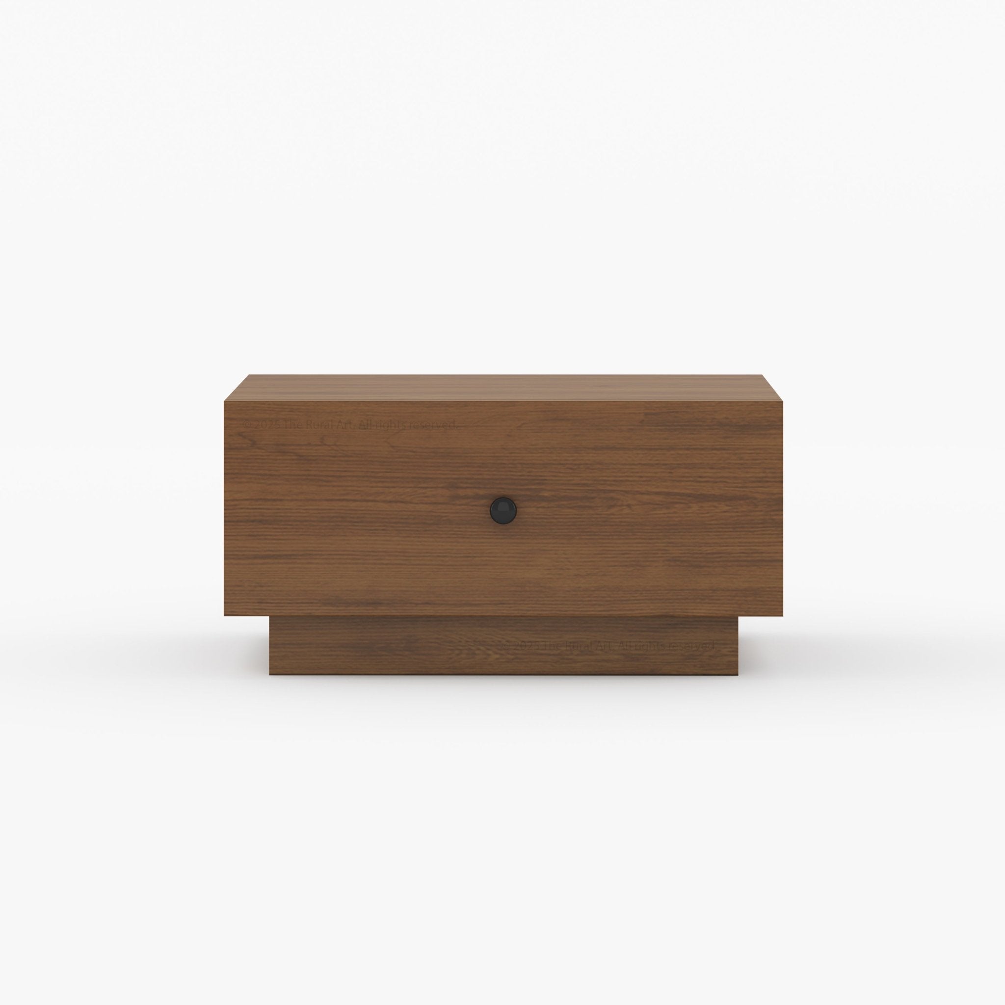 Sheffield Solid Wood Nightstand with Drawer Storage