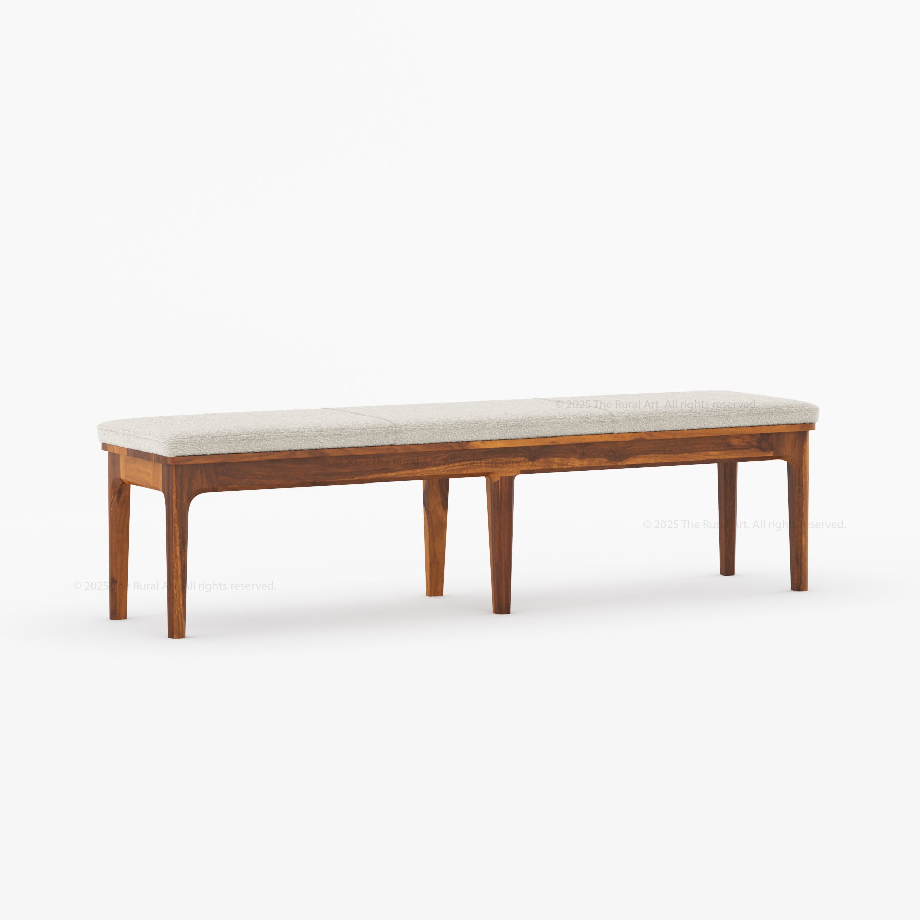 Garland Solid Wood Upholstered Bedroom Bench