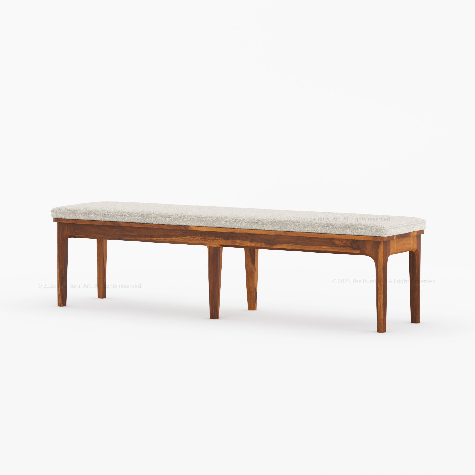 Garland Solid Wood Upholstered Bedroom Bench