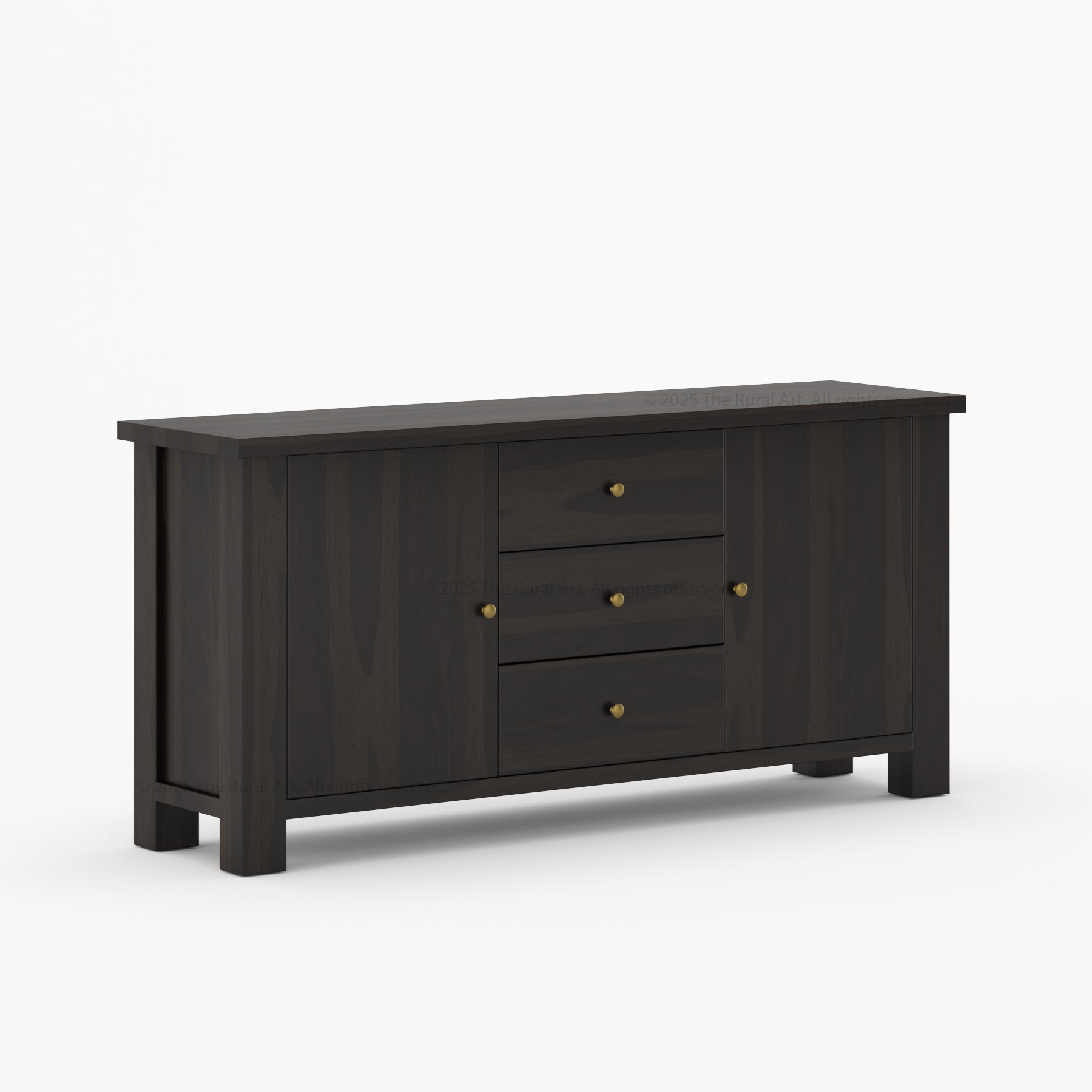 Phoenix Modern Solid Wood Sideboard Buffet
