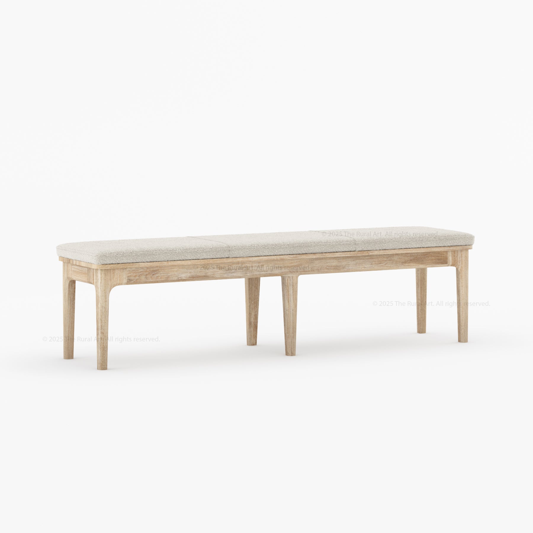 Garland Solid Wood Upholstered Bedroom Bench