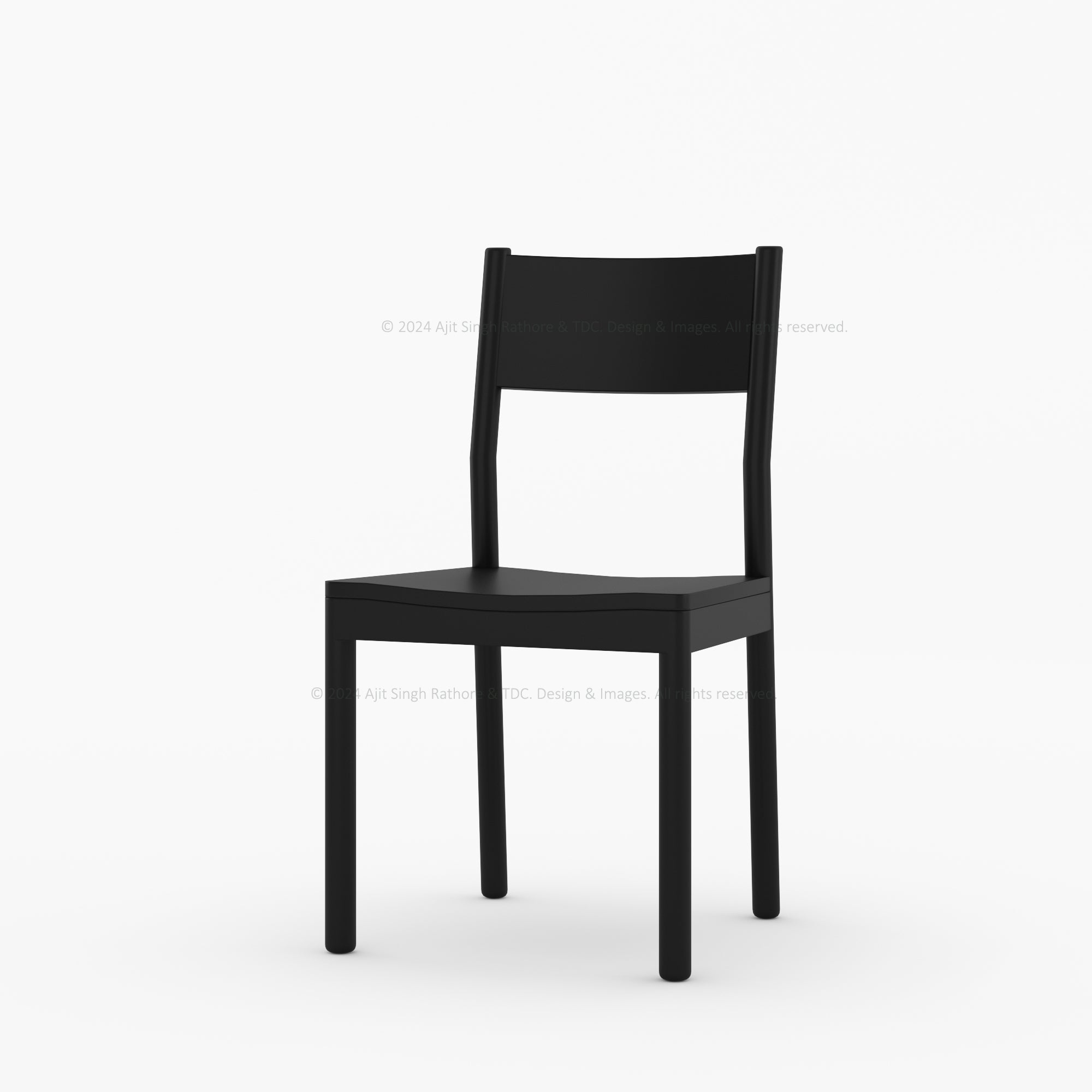 Charlotte Solid Wood Dining Chair