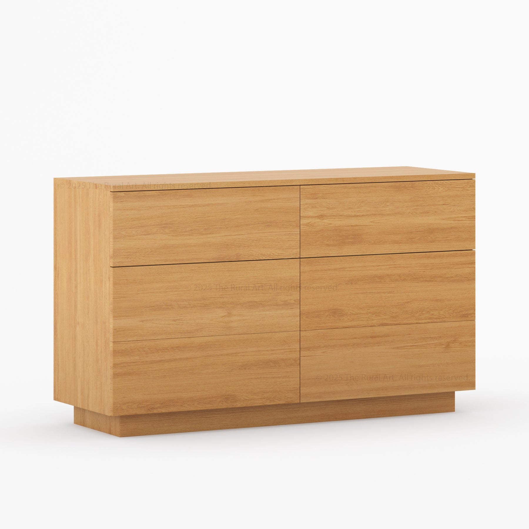Kingston Solid Wood Dresser | Modern Minimalist Storage Cabinet