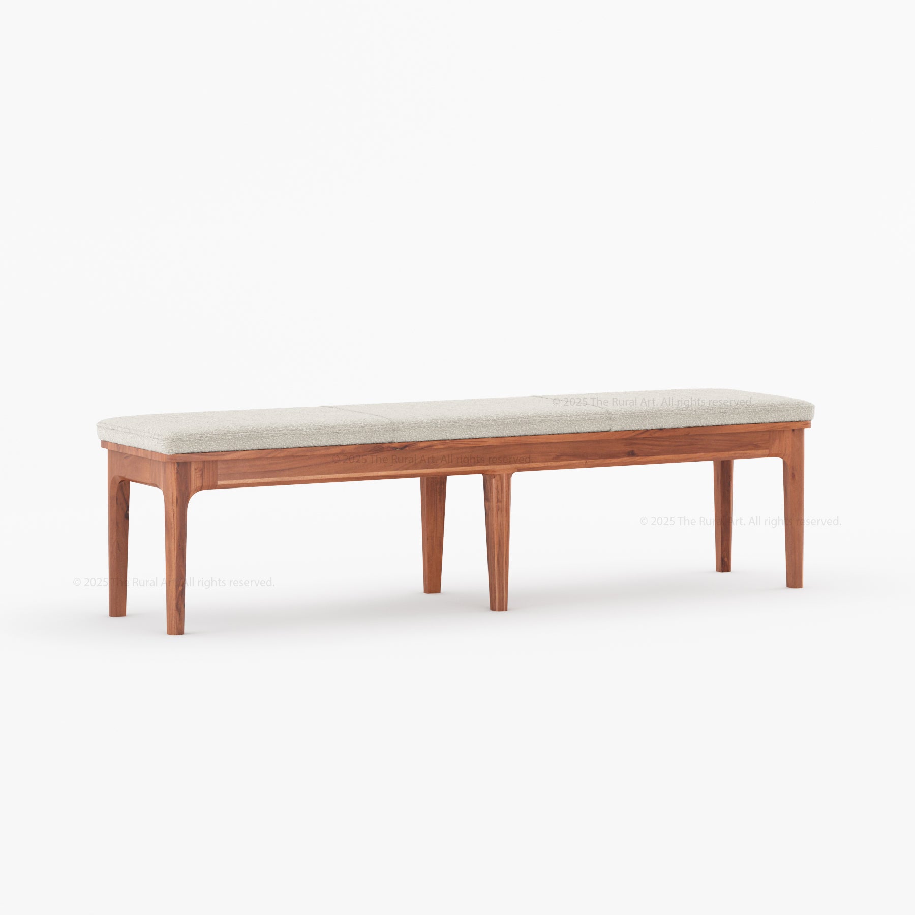 Garland Solid Wood Upholstered Bedroom Bench