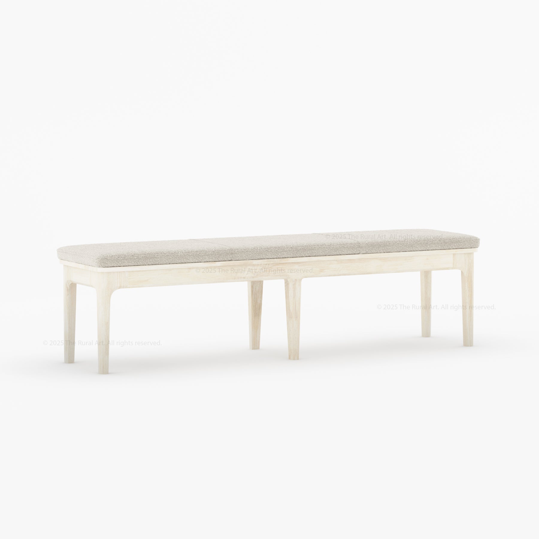 Garland Solid Wood Upholstered Bedroom Bench
