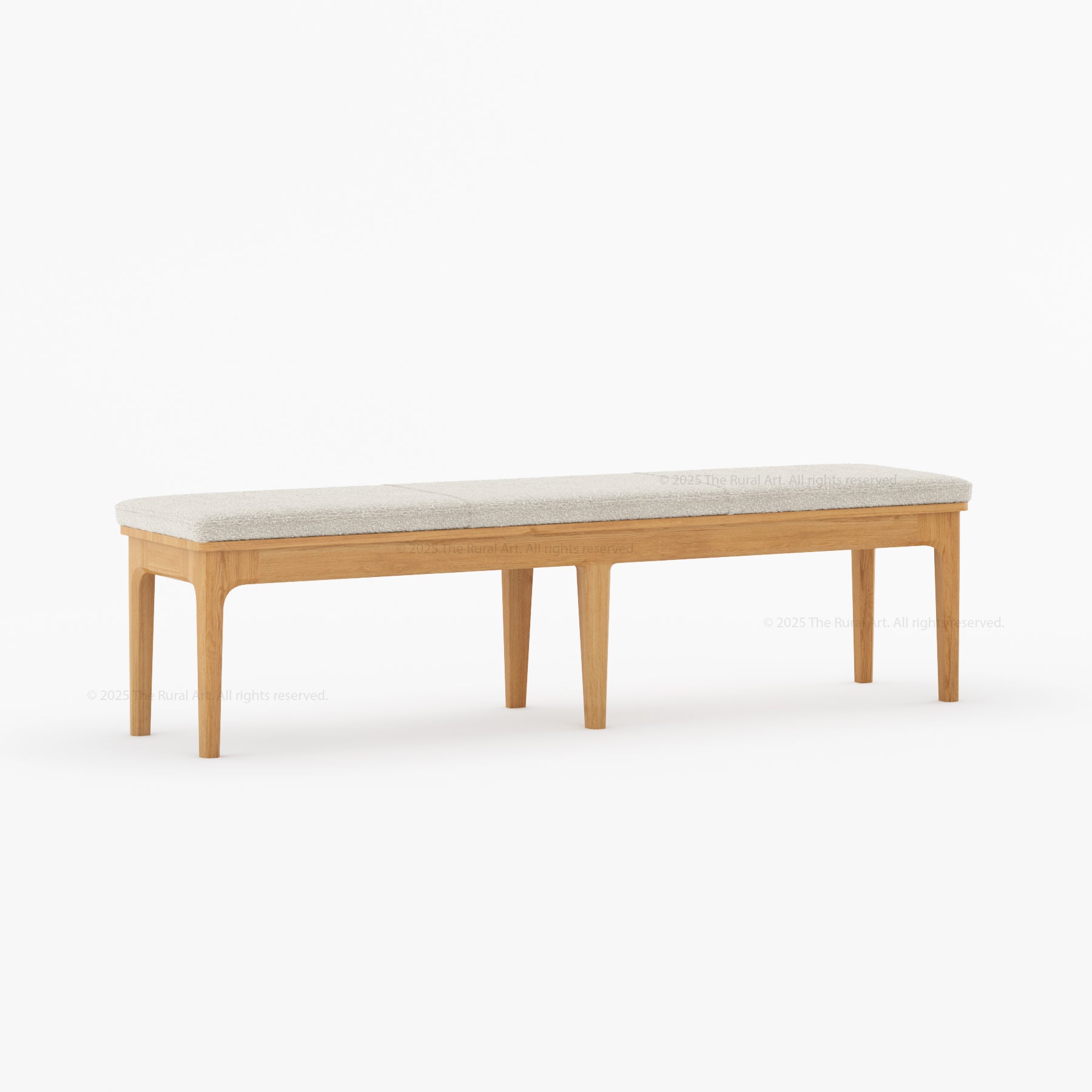 Garland Solid Wood Upholstered Bedroom Bench