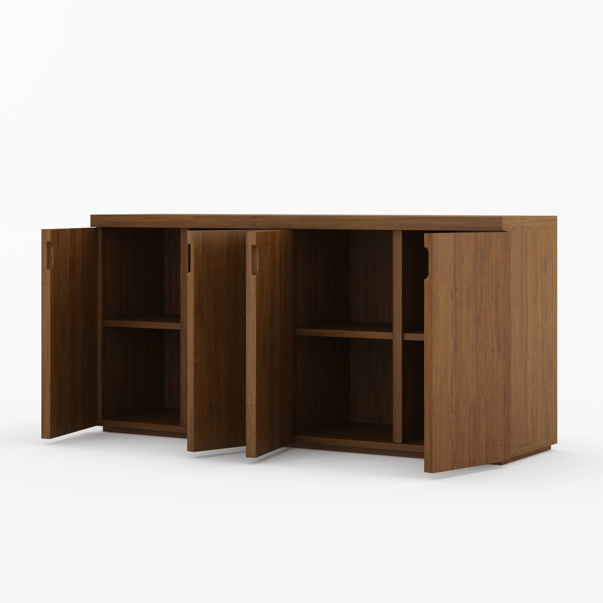 Ozark Modern Solid Wood Four-Door Sideboard