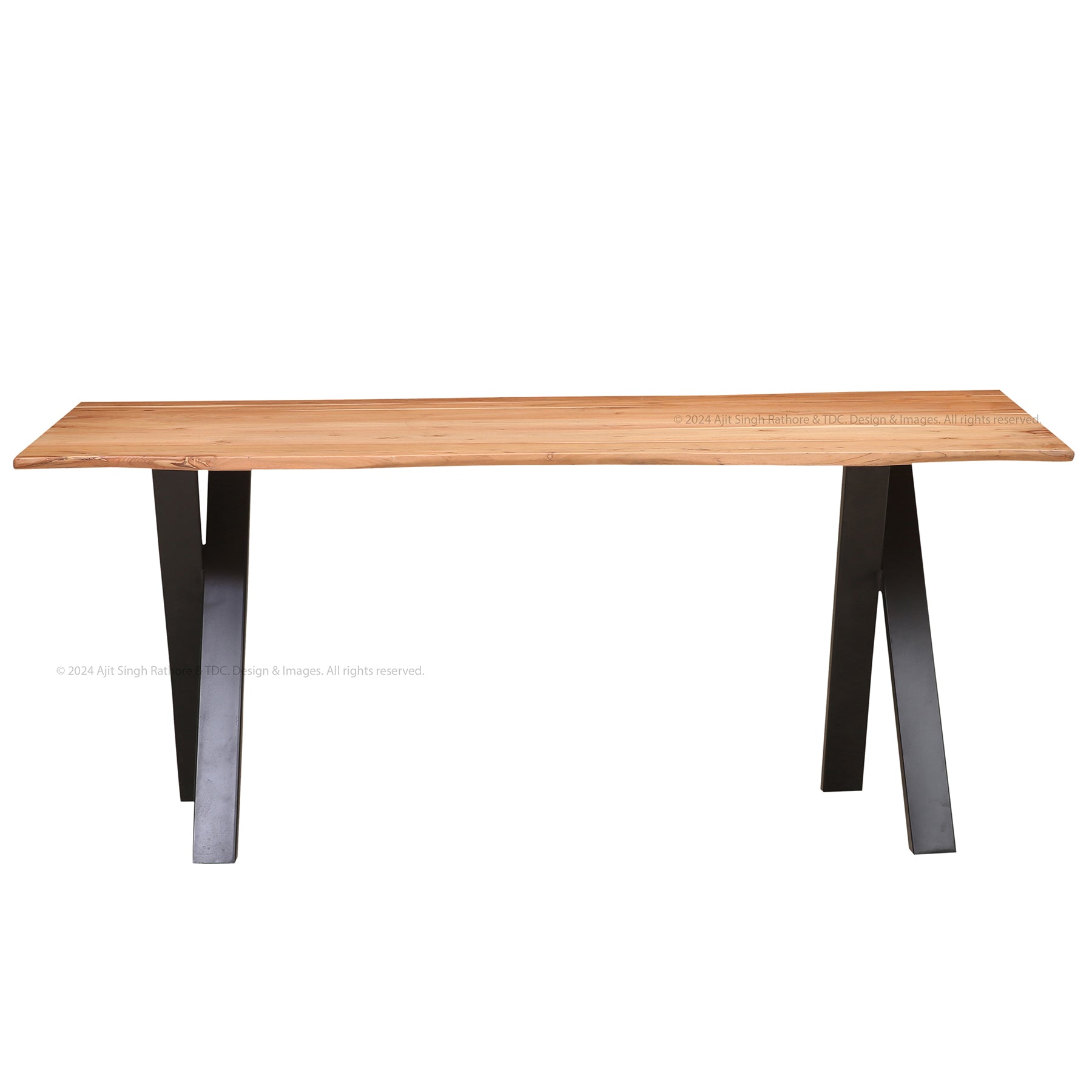 Newburgh - Solid Wood Live Edge Dining Table